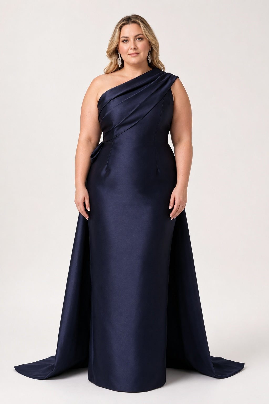 Sheath Column One Shoulder Mother of the Bride Dresses CM0372