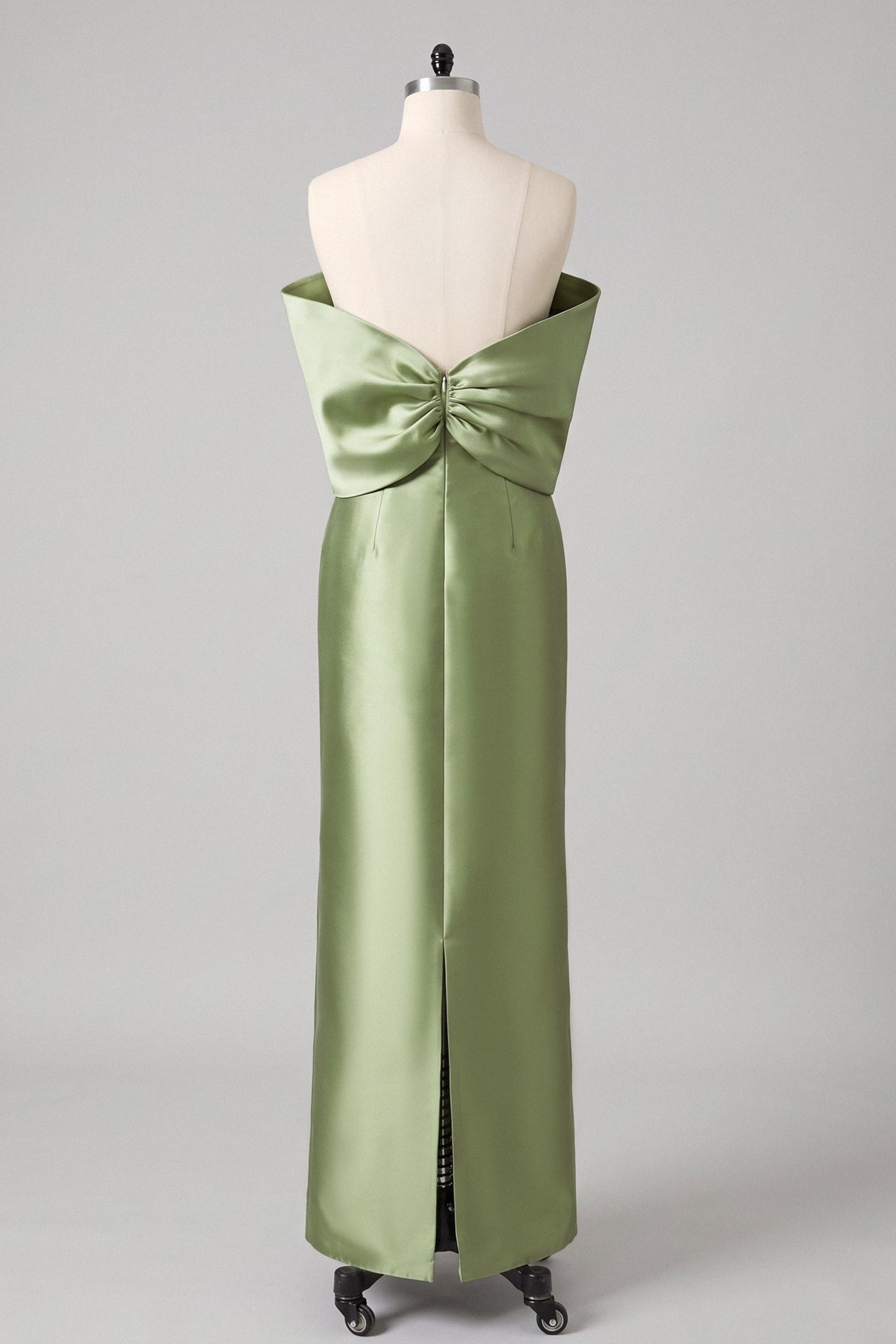 Trumpet-Mermaid Maxi Mikado Mother of the Bride Dresses CM0387