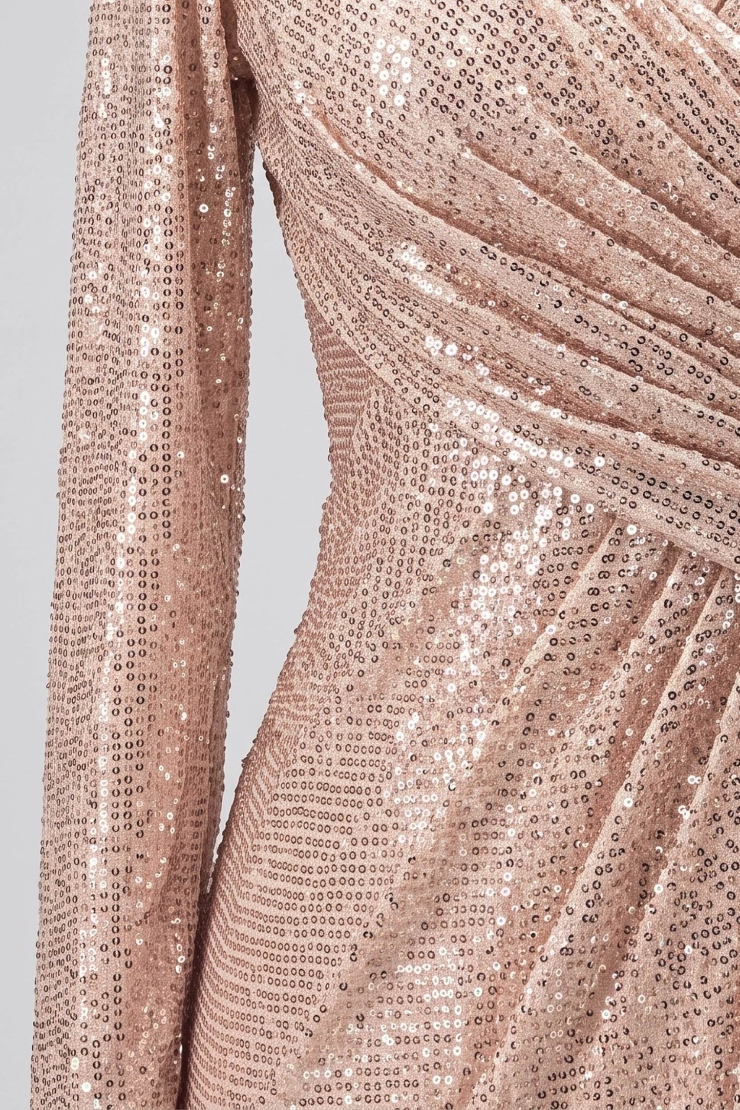 Sheath-Column Maxi Sequined Mother of the Bride Dresses CM0394