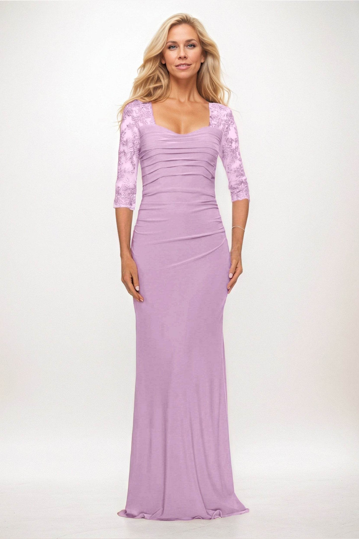 Trumpet-Mermaid Maxi Elastic Cloth Mother of the Bride Dresses CM0395 - COCOMELODY