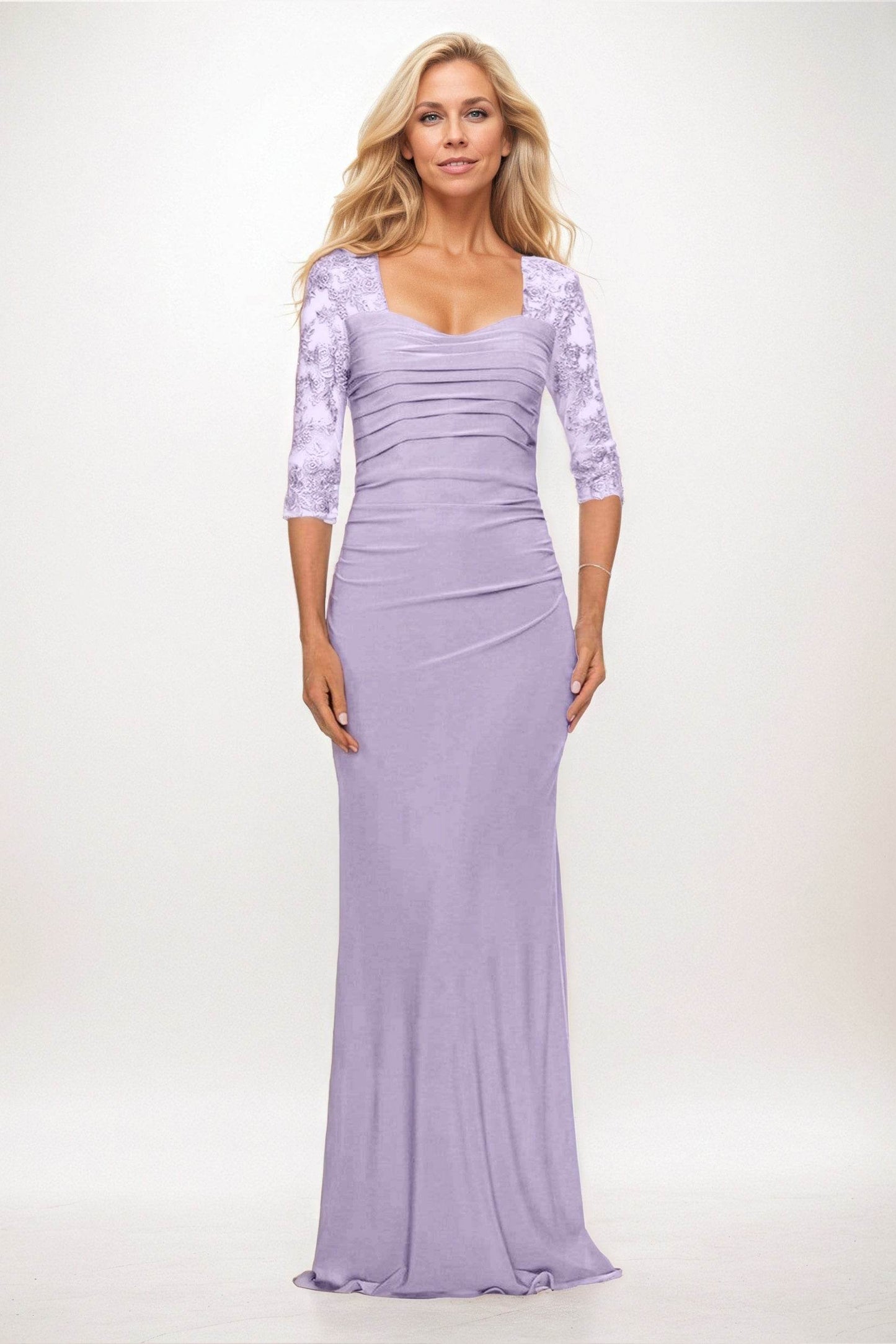 Trumpet-Mermaid Maxi Elastic Cloth Mother of the Bride Dresses CM0395 - COCOMELODY