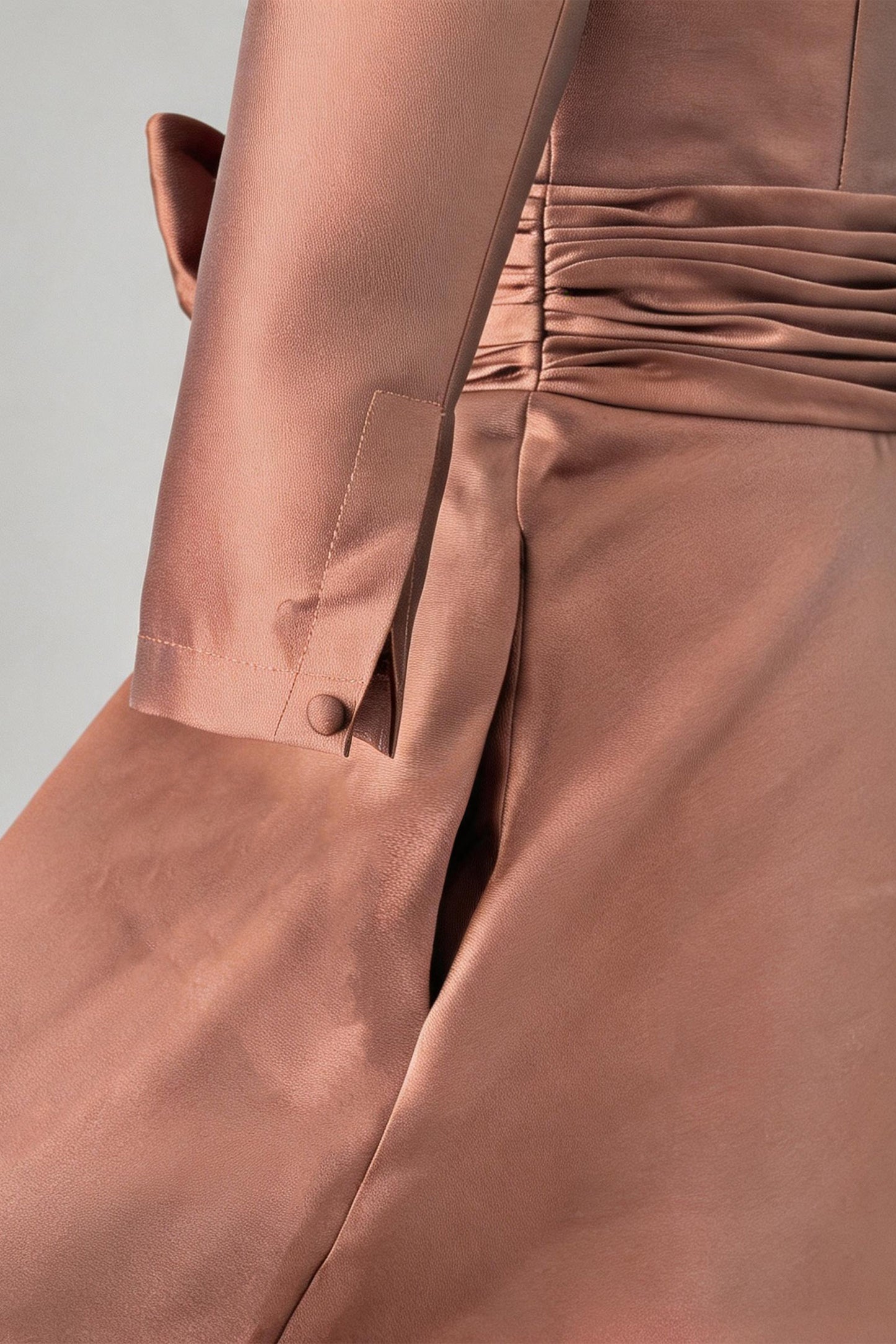 A-Line Maxi Satin Mother of the Bride Dresses CM0402