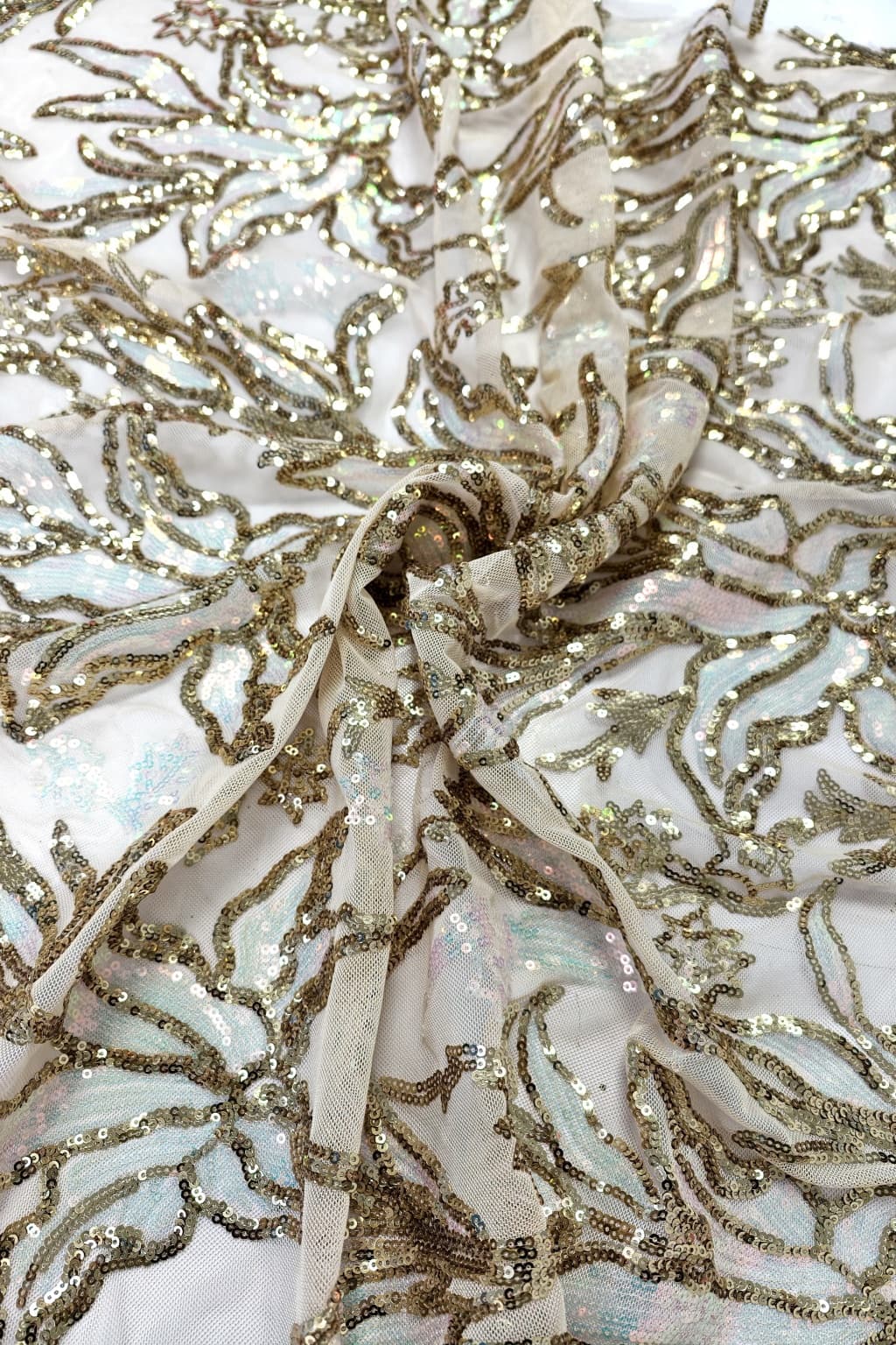 Sheath-Column Floor Length Sequin Chiffon Mother of the Bride Dress CM0539 - Champagne - COCOMELODY