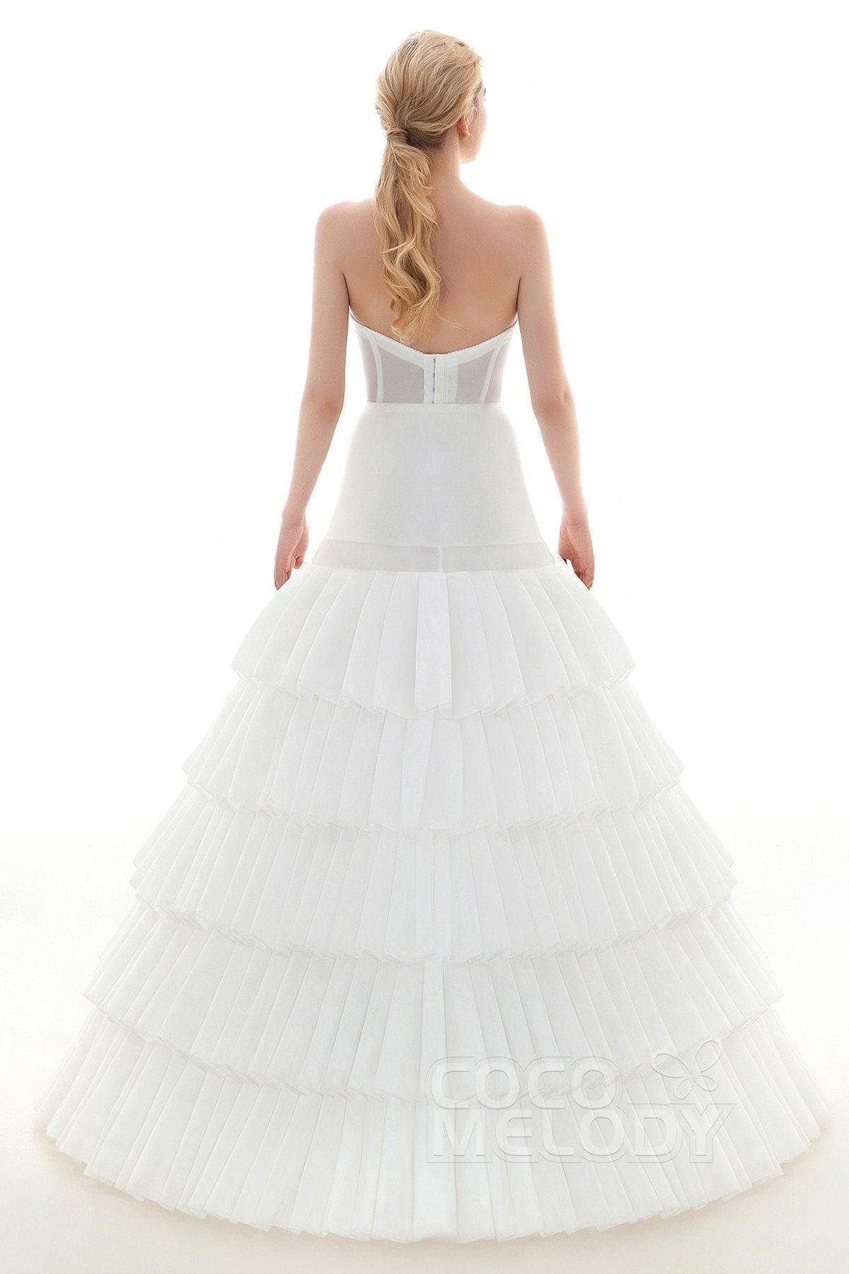 Ball Gown Floor-Length 5 Hoops Wedding Petticoats CP0016004 - COCOMELODY