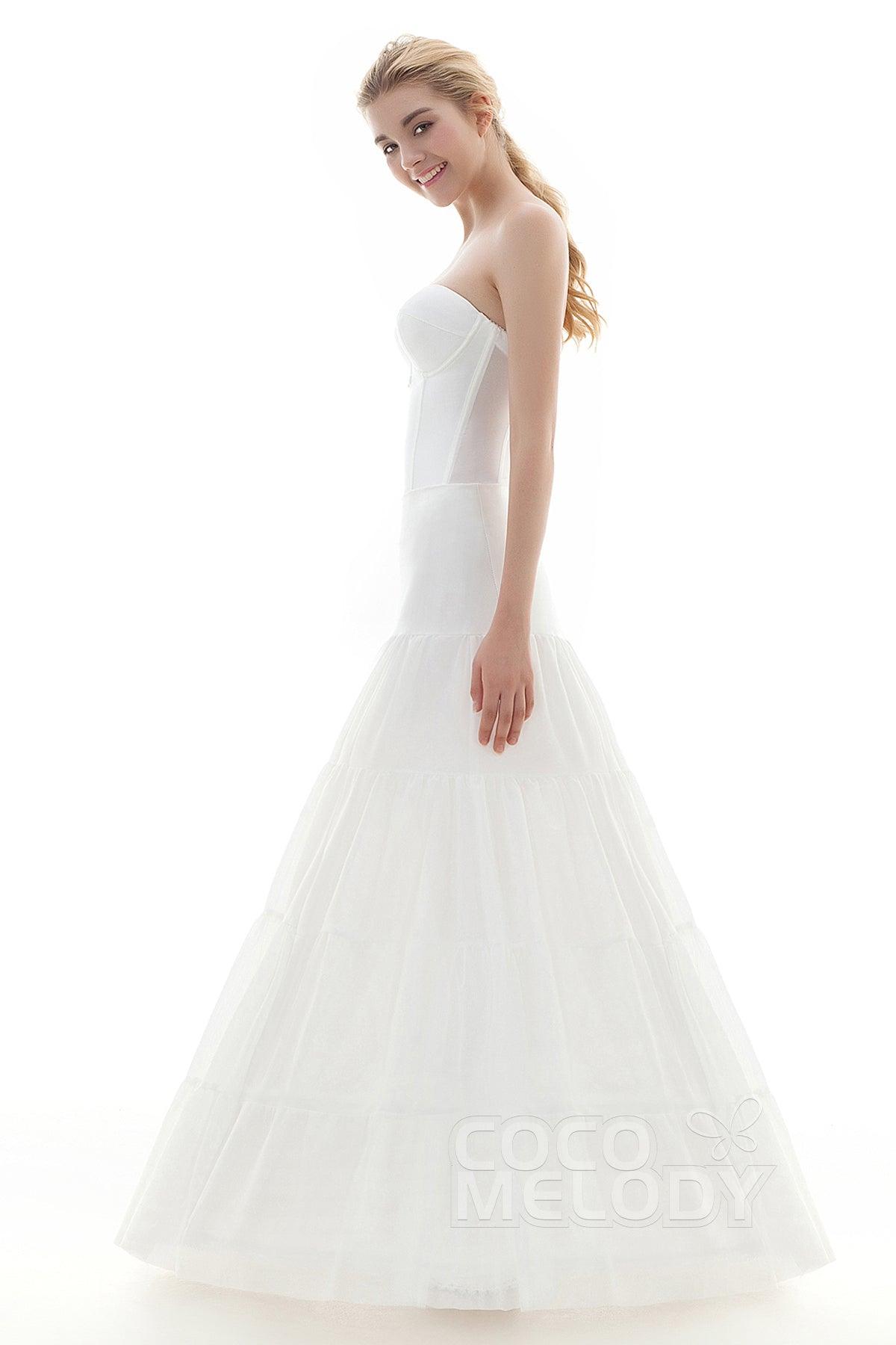 A-Line Floor-Length 2 Hoops Wedding Petticoats CP0016008