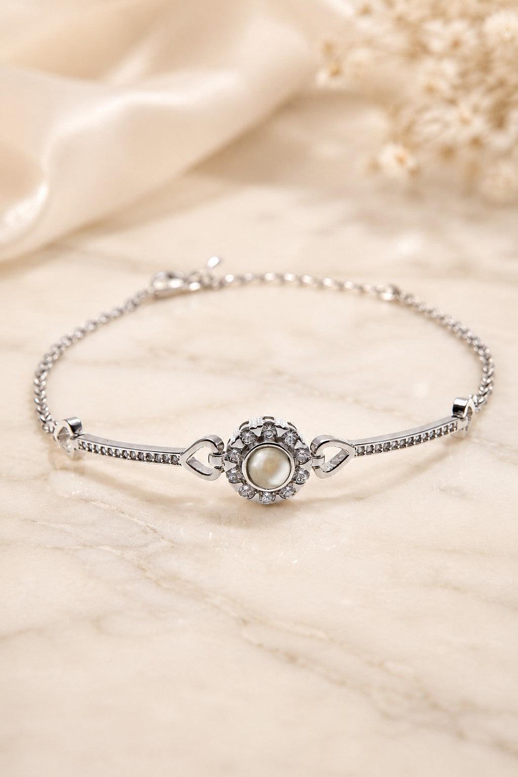 Alloy Wedding Bracelets with Zircon CQ0035 - 7 Days / As Picture - COCOMELODY