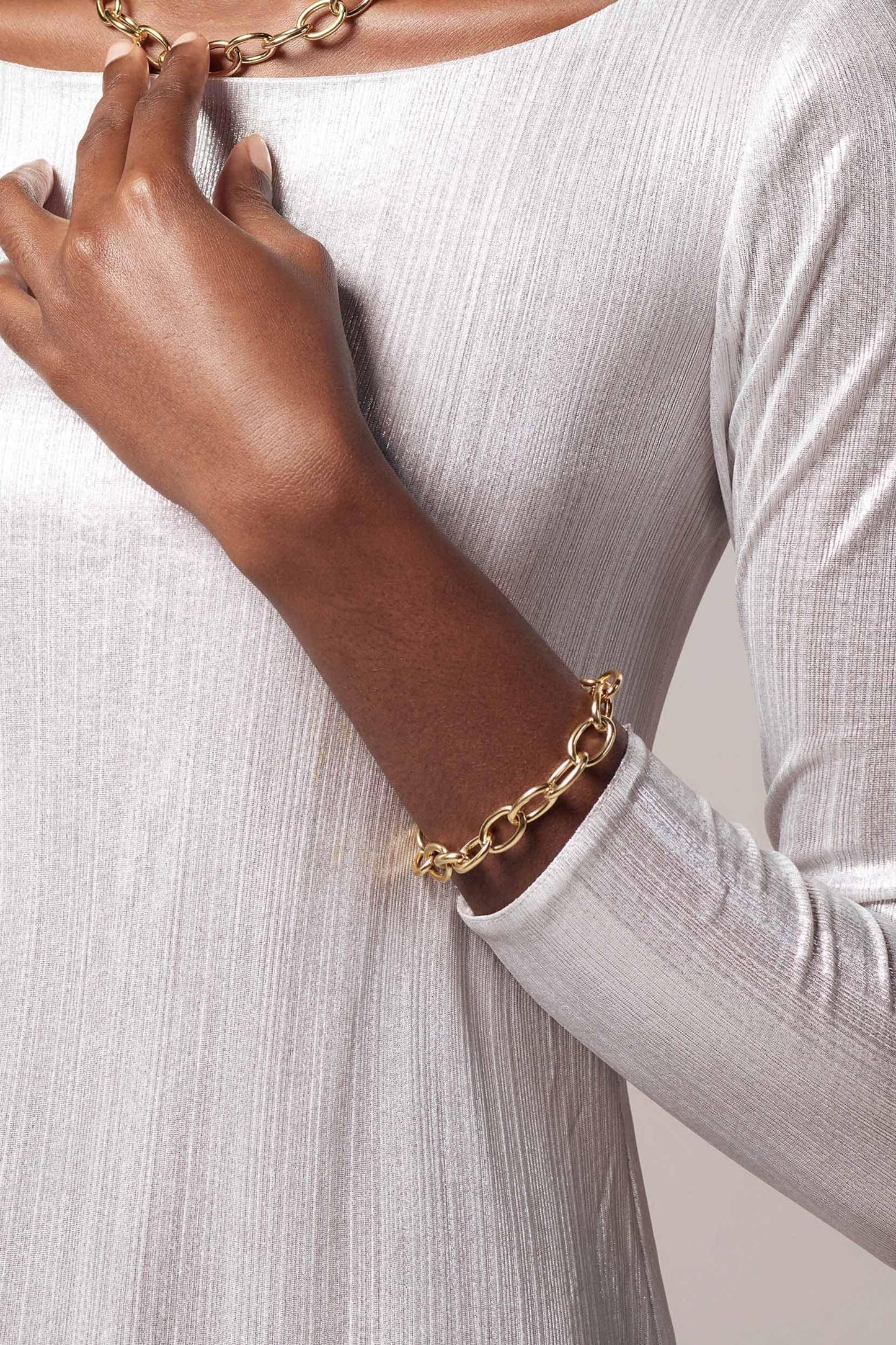 Yellow Gold Plated Bracelets CQ0046 - COCOMELODY