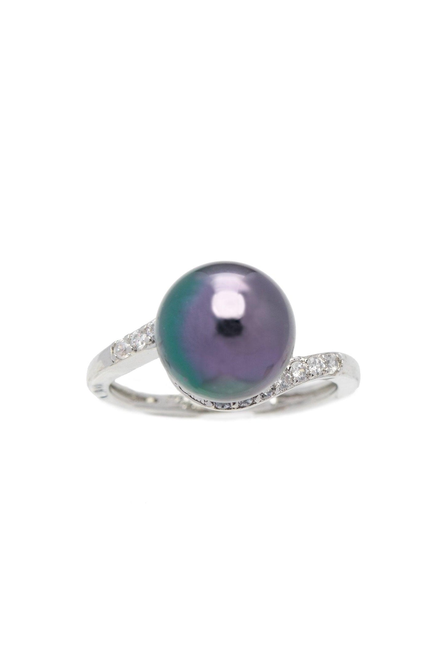 Alloy Rings with Pearl CR0011