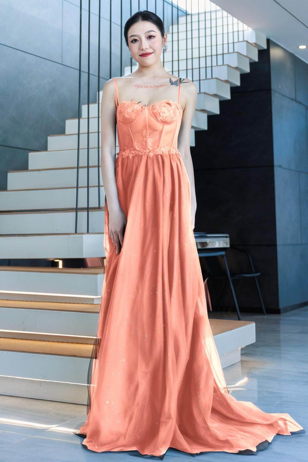 Cocomelody A-Line Black Prom Dress CS0480 COCOMELODY Cocomelody A-Line Black Prom Dress CS0480 COCOMELODY