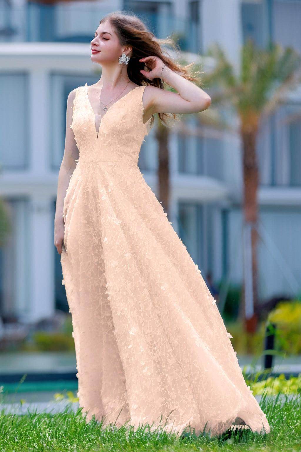 Cocomelody Long Prom Dress Sequin Blue Prom Dress CS0484, Dusty Rose Cocomelody Long Prom Dress Sequin Blue Prom Dress CS0484, Dusty Rose