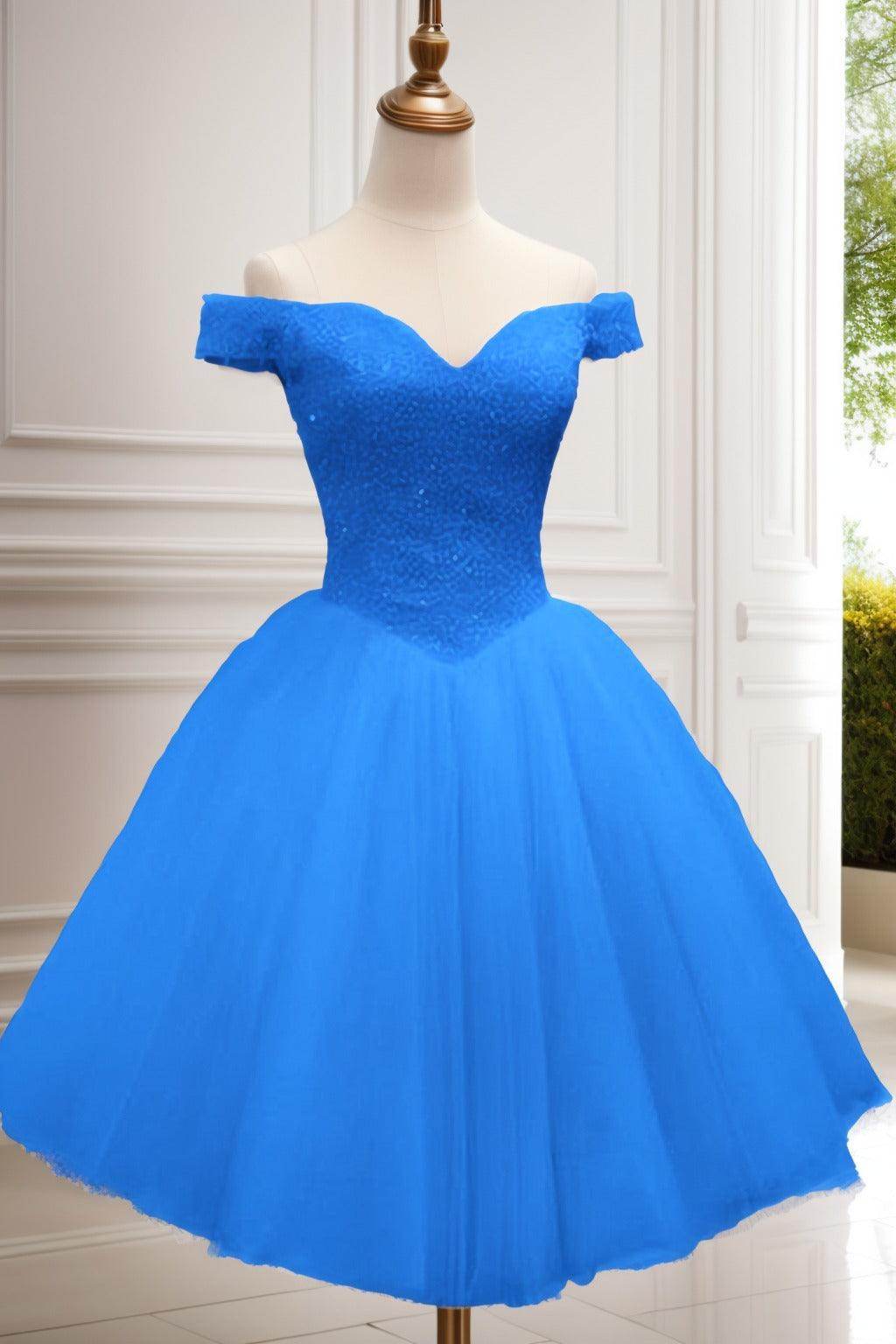 Princess Knee Length Tulle Homecoming Dresses COCOMELODY CS0523 Princess Knee Length Tulle Homecoming Dresses COCOMELODY CS0523