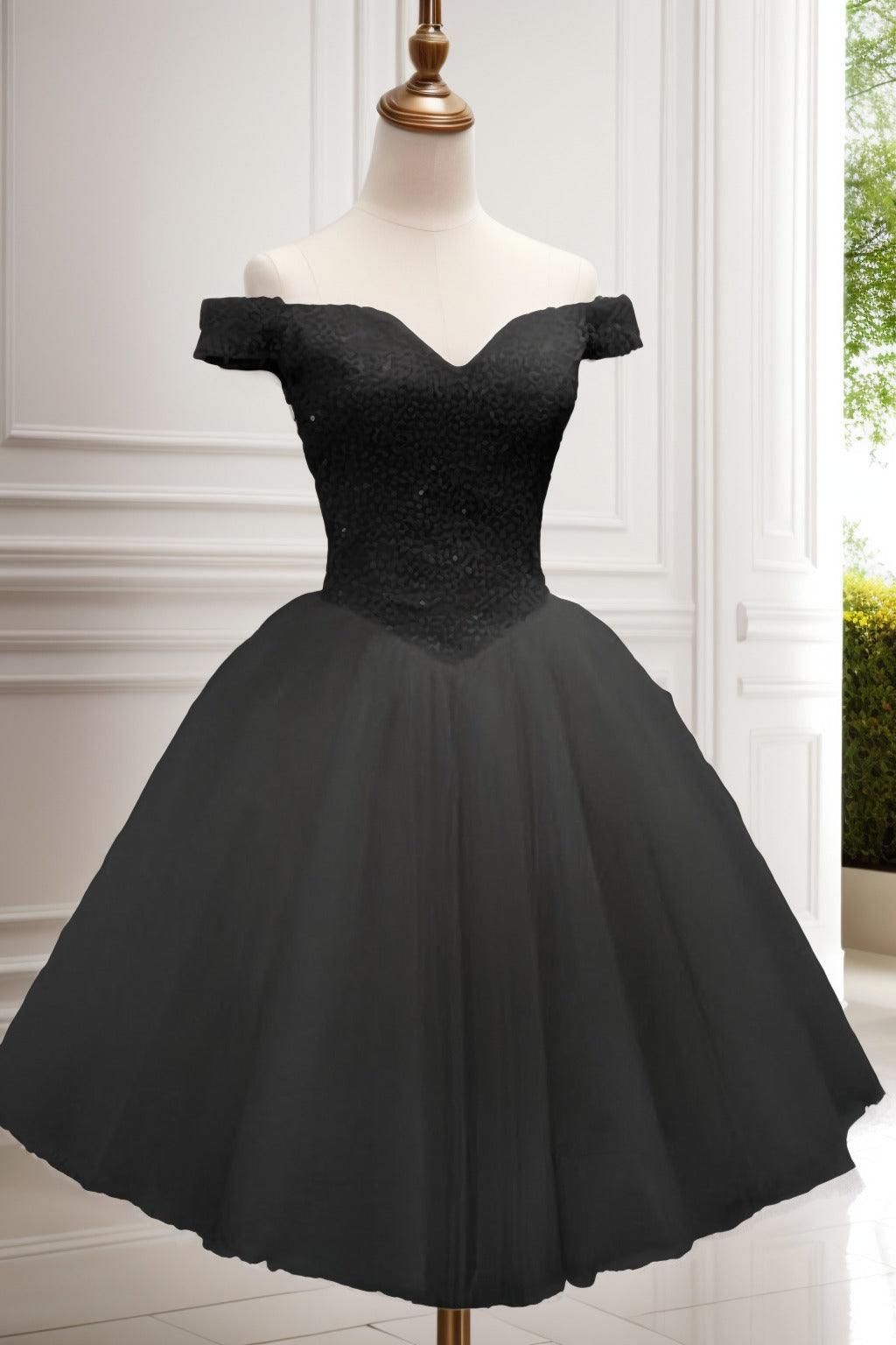 Princess Knee Length Tulle Homecoming Dresses CS0523 - COCOMELODY