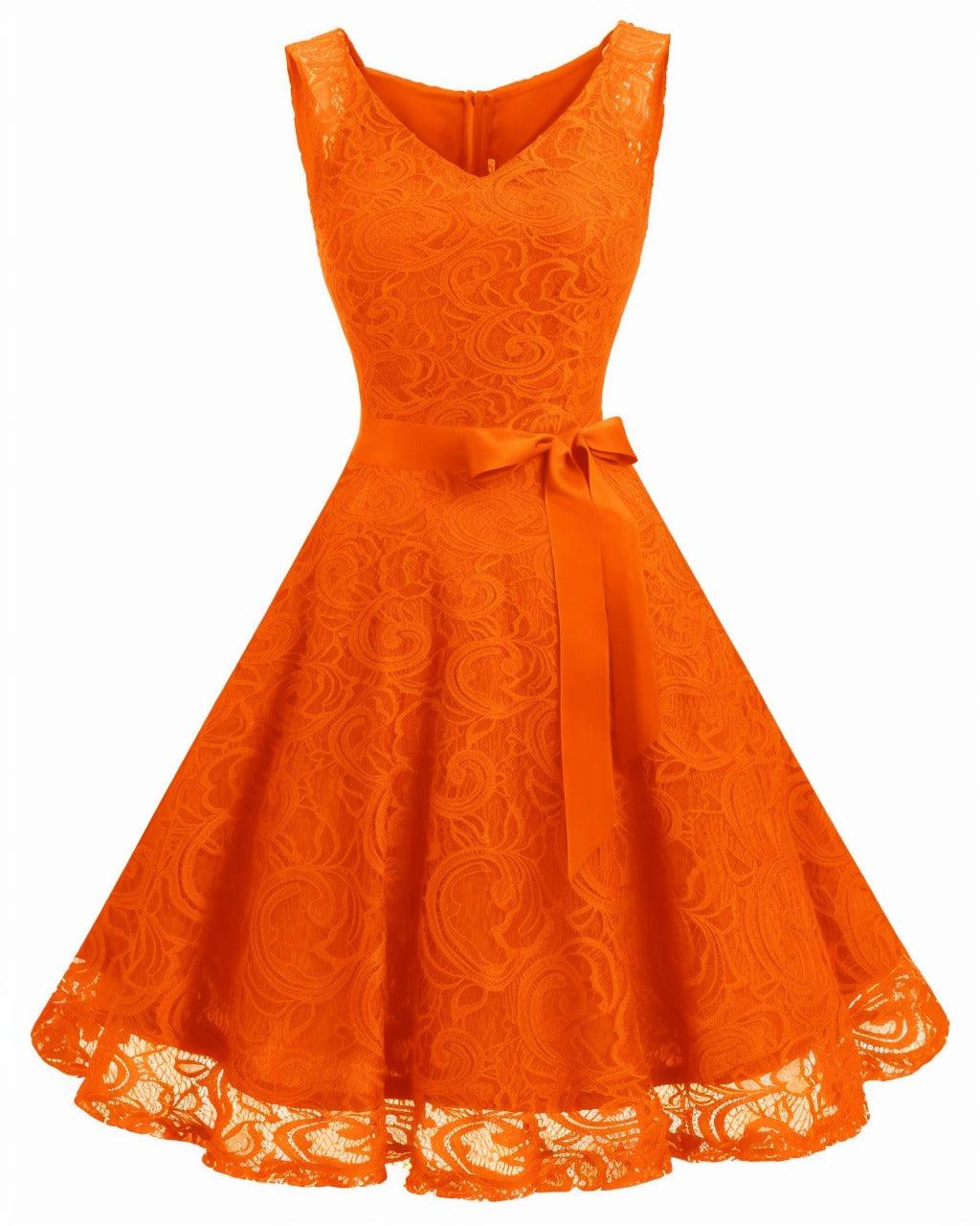 A-Line Knee Length Silk-Like Graduation Dresses CS0542 - COCOMELODY