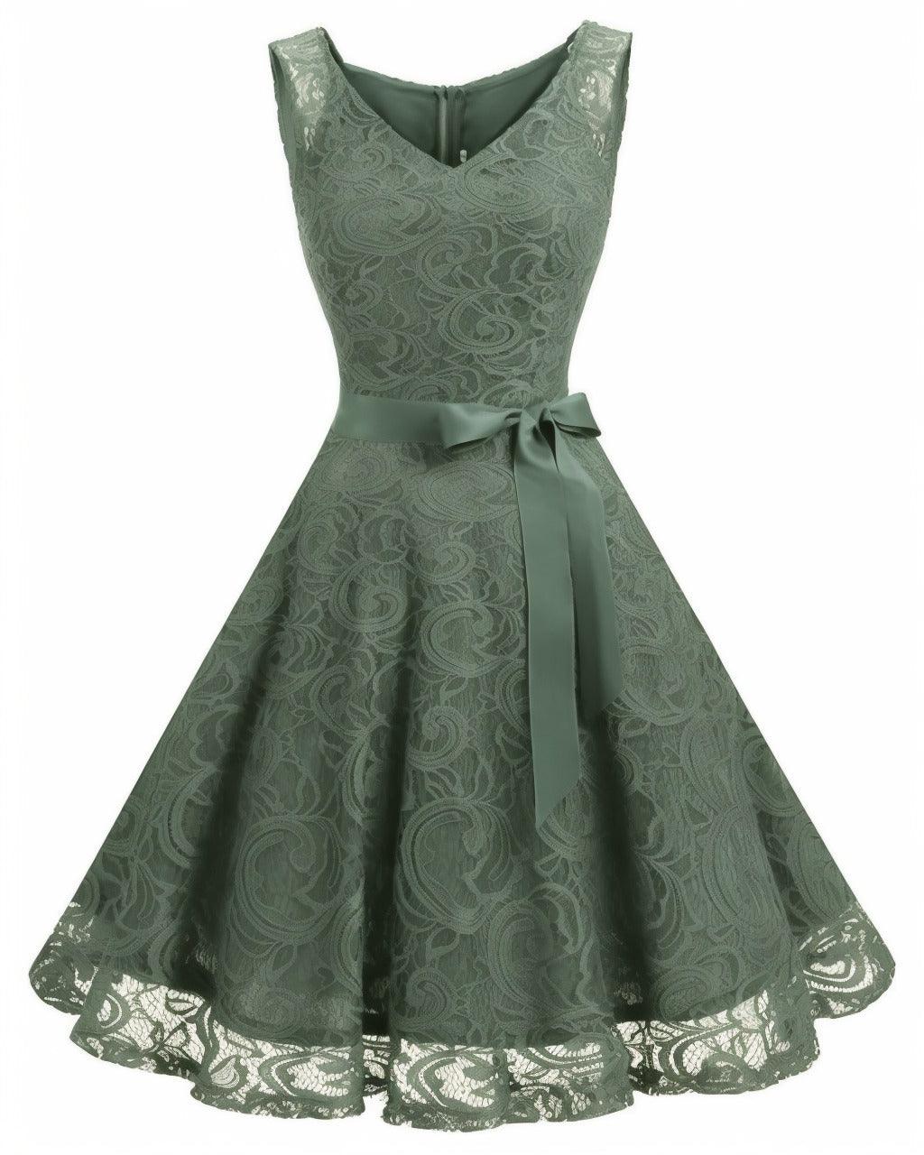 A-Line Knee Length Silk-Like Graduation Dresses CS0542 - COCOMELODY