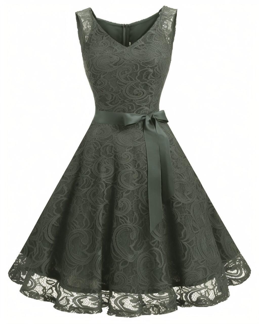 A-Line Knee Length Silk-Like Graduation Dresses CS0542 - COCOMELODY