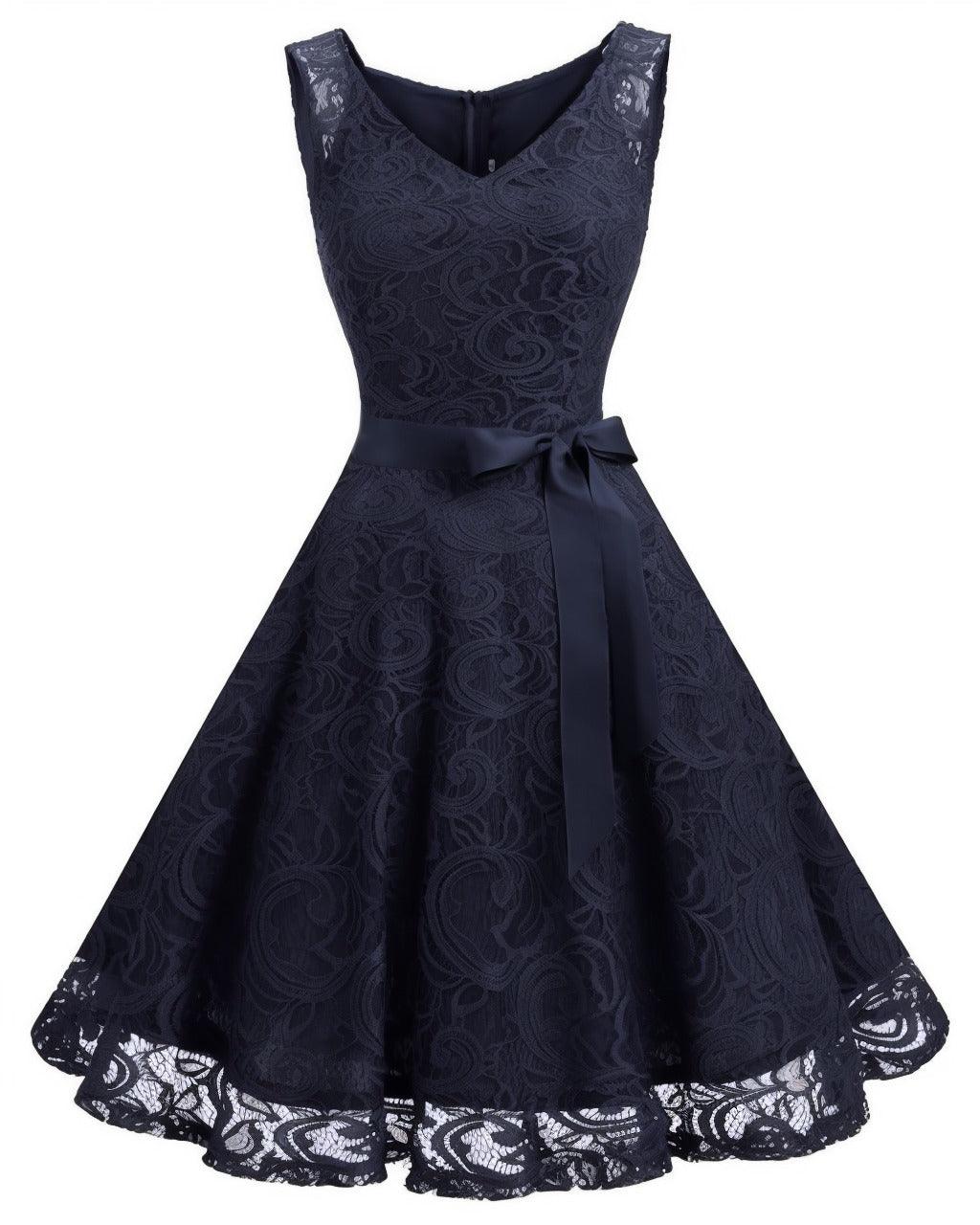 A-Line Knee Length Silk-Like Graduation Dresses CS0542 - COCOMELODY