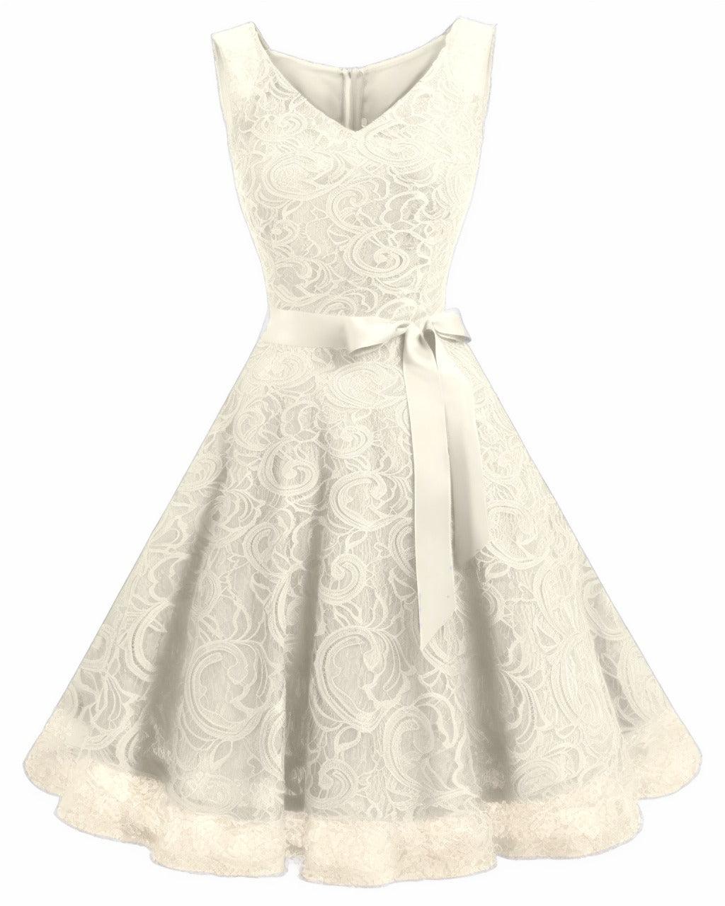 A-Line Knee Length Silk-Like Graduation Dresses CS0542 - COCOMELODY
