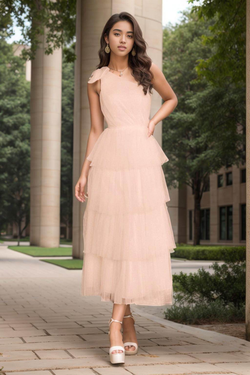 A-Line Short-Mini Tulle Graduation Dresses COCOMELODY CS0546, Sea Pink A-Line Short-Mini Tulle Graduation Dresses COCOMELODY CS0546, Sea Pink