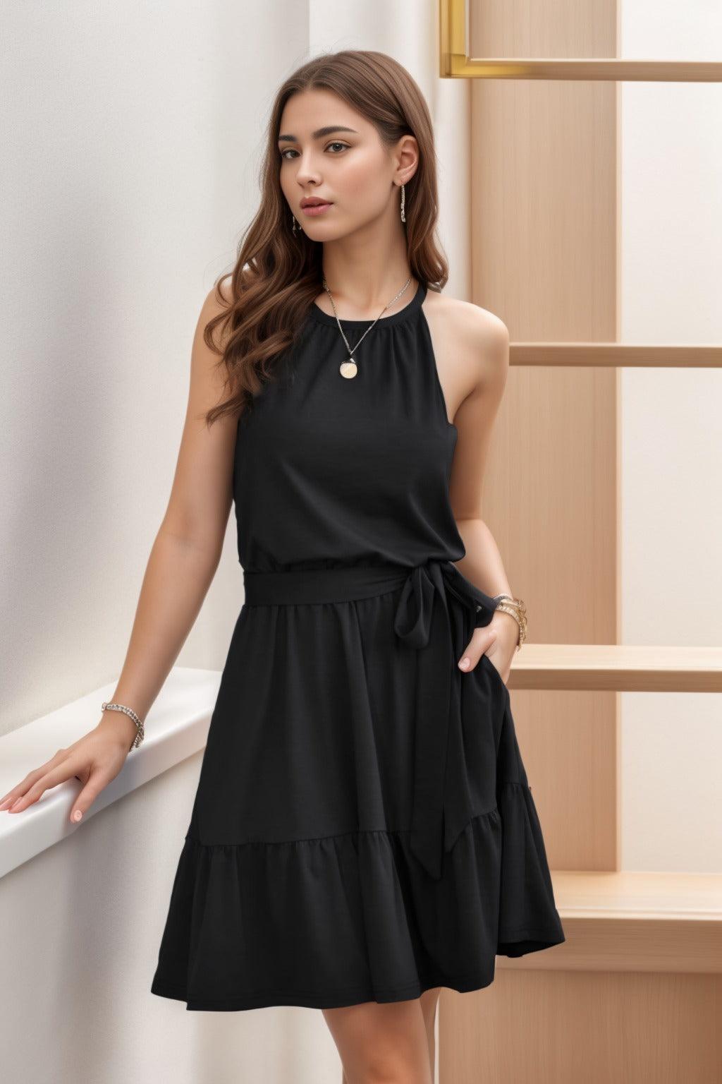 A-Line Knee Length Silk-Like Graduation Dresses CS0552 - COCOMELODY