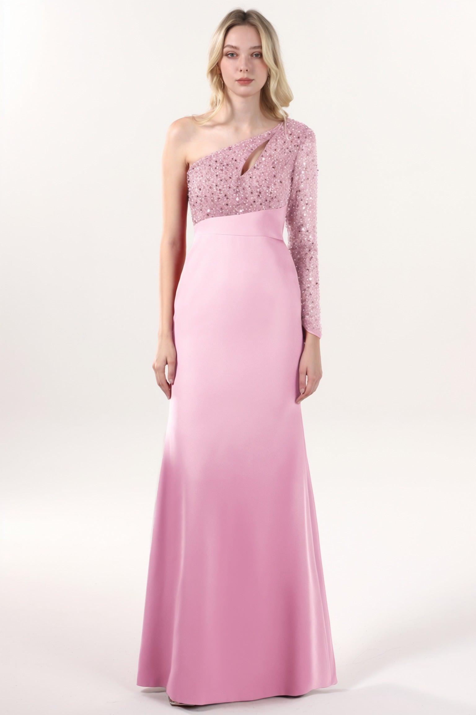Trumpet-Mermaid Maxi Stretch Crepe Formal Dress CS0587 - COCOMELODY