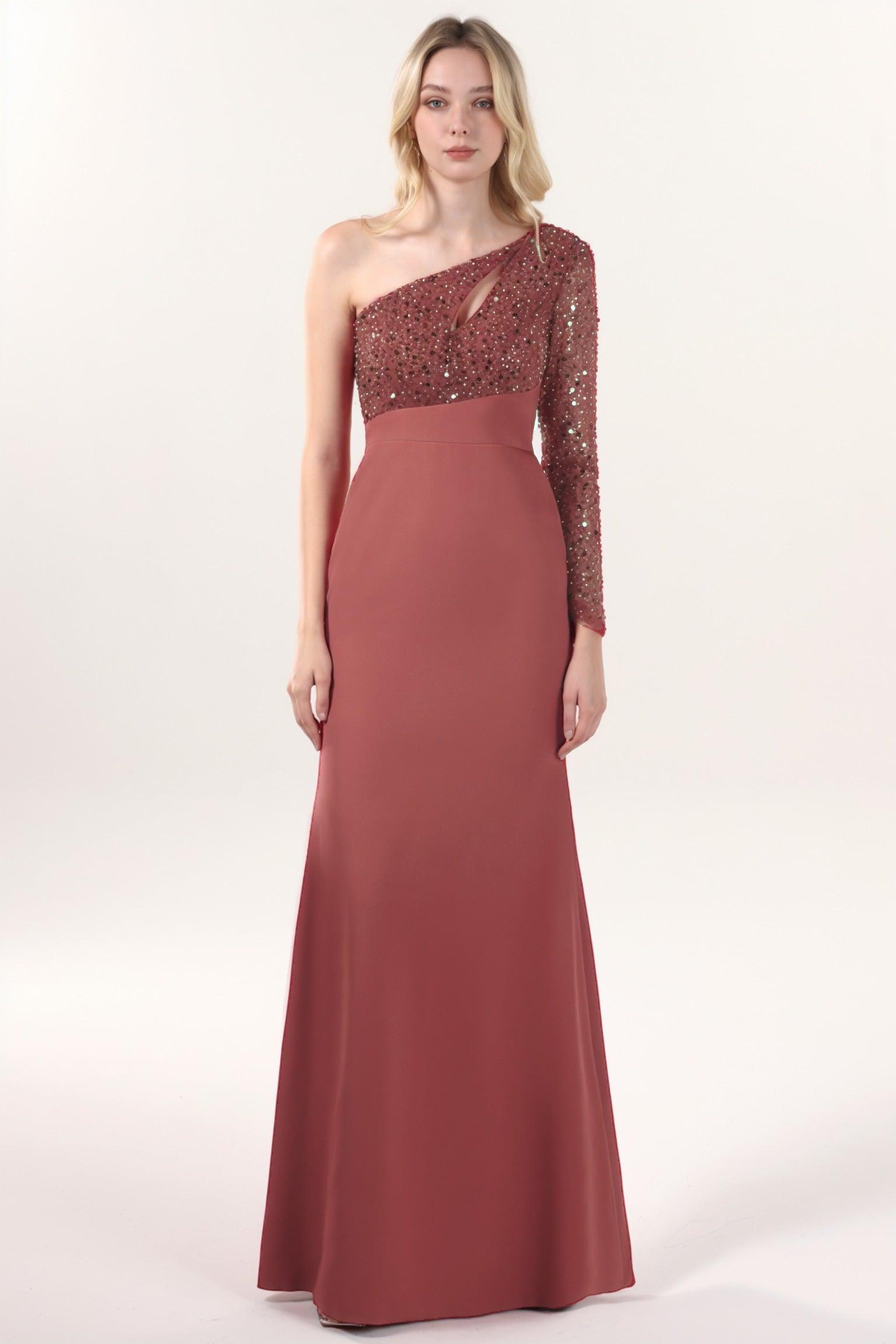 Trumpet-Mermaid Maxi Stretch Crepe Formal Dress CS0587 - COCOMELODY