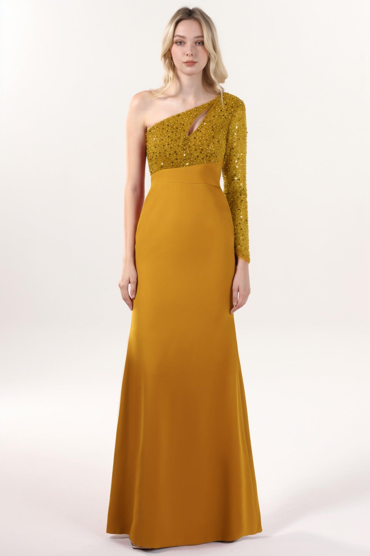 Trumpet-Mermaid Maxi Stretch Crepe Formal Dress CS0587 - COCOMELODY