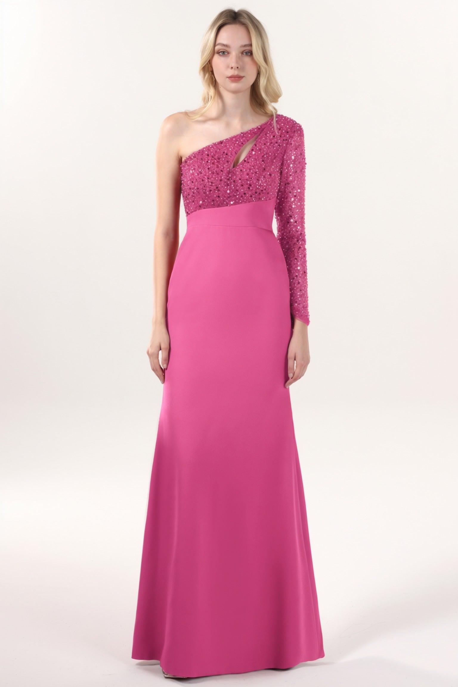 Trumpet-Mermaid Maxi Stretch Crepe Formal Dress CS0587 - COCOMELODY