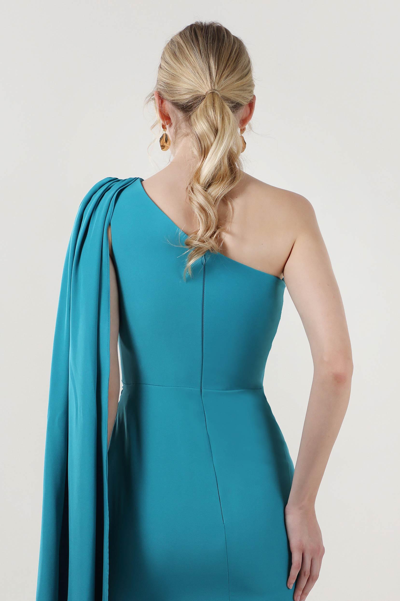 Sheath-Column Maxi Stretch Crepe Formal Dress CS0593 - COCOMELODY