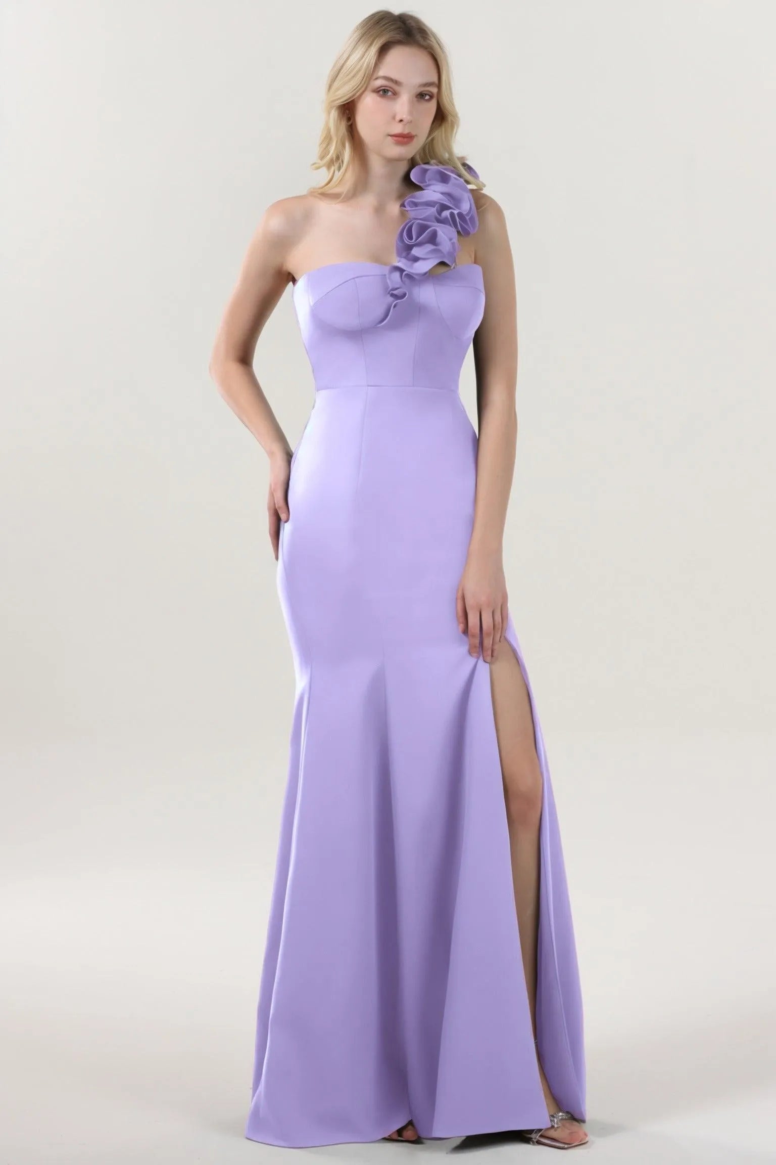 Trumpet-Mermaid Maxi Stretch Crepe Formal Dress CS0596 - COCOMELODY