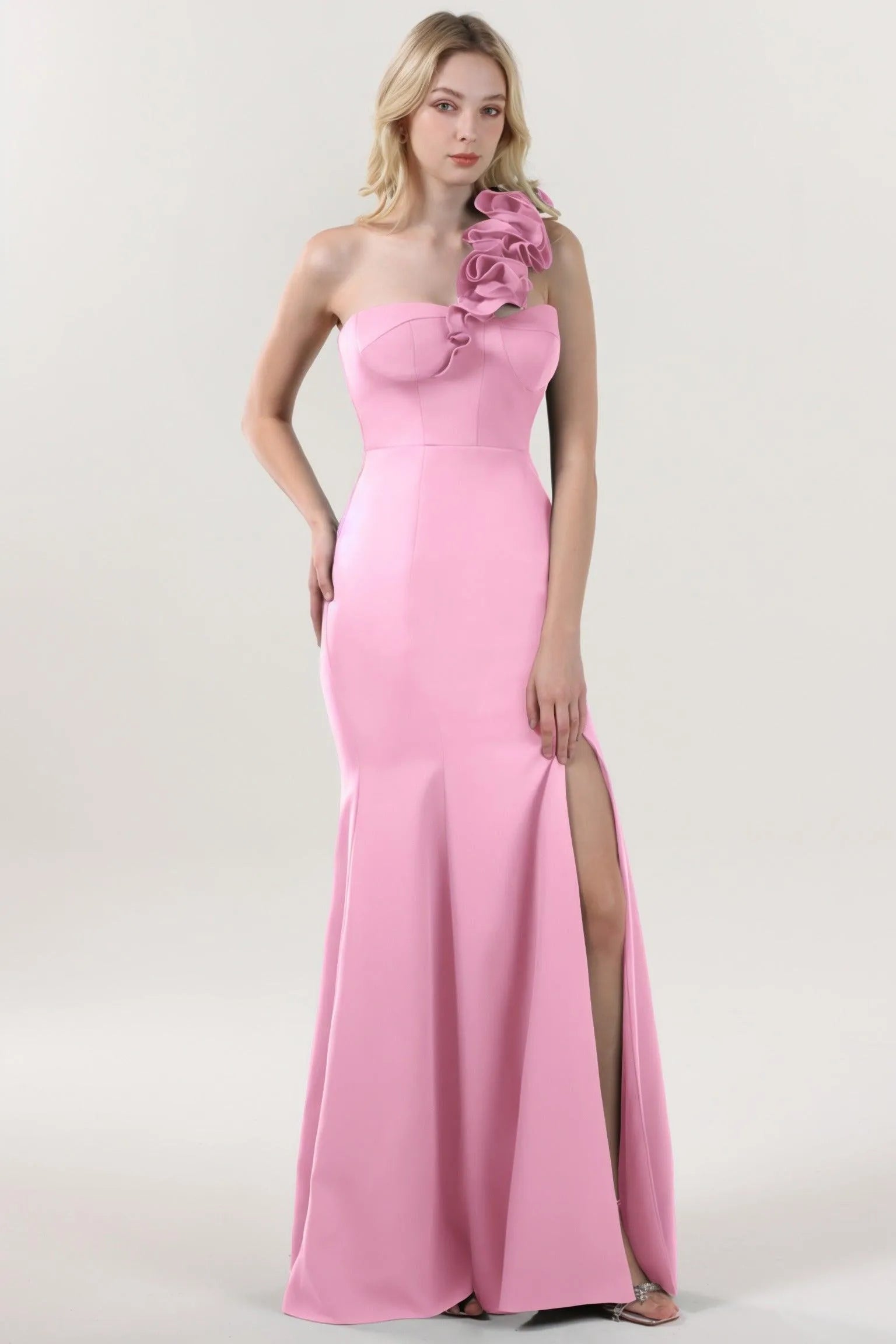 Trumpet-Mermaid Maxi Stretch Crepe Formal Dress CS0596 - COCOMELODY