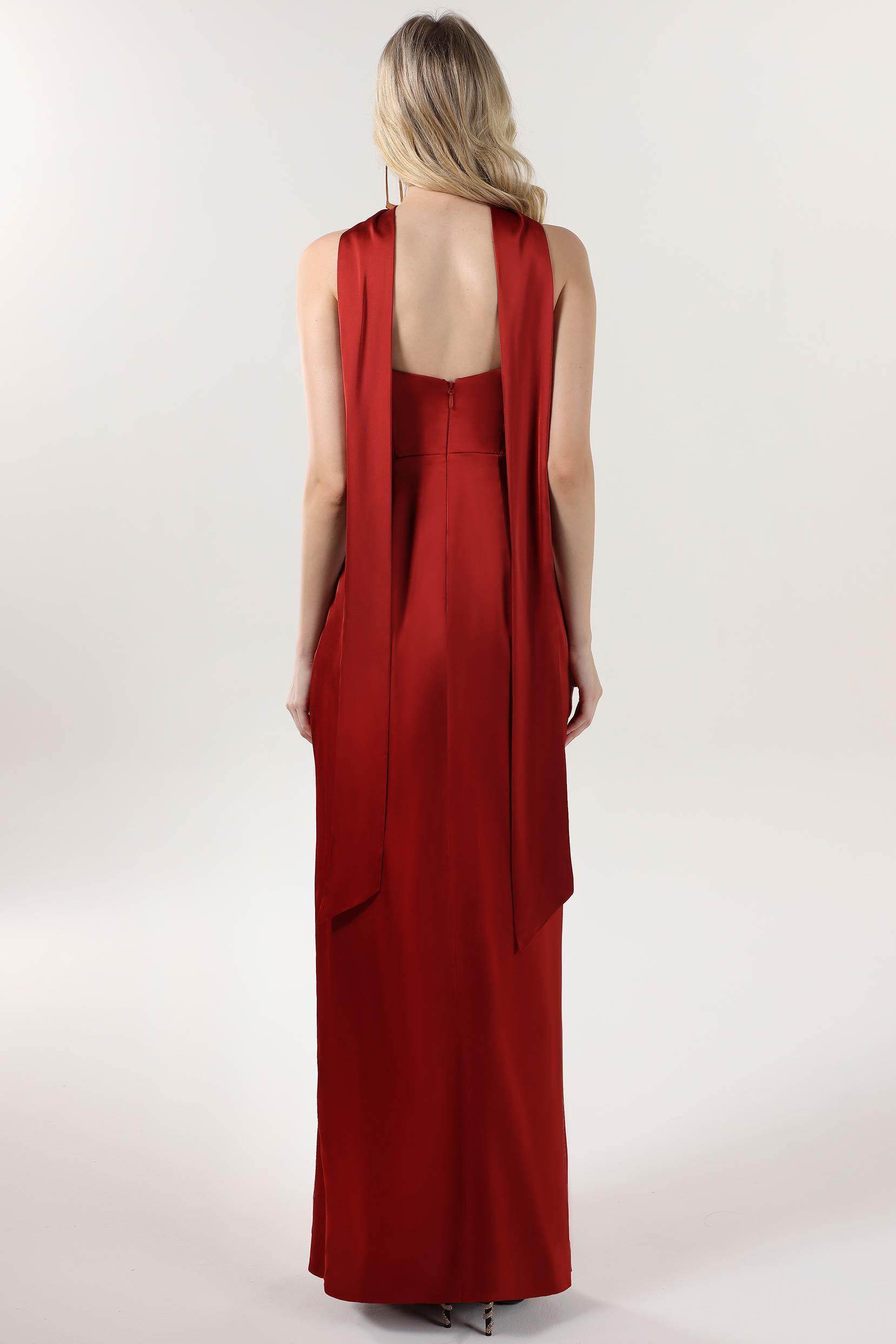 Sheath-Column Maxi Luxe Satin Bridesmaid Dress CS0599BM Sheath-Column Maxi Luxe Satin Bridesmaid Dress CS0599BM