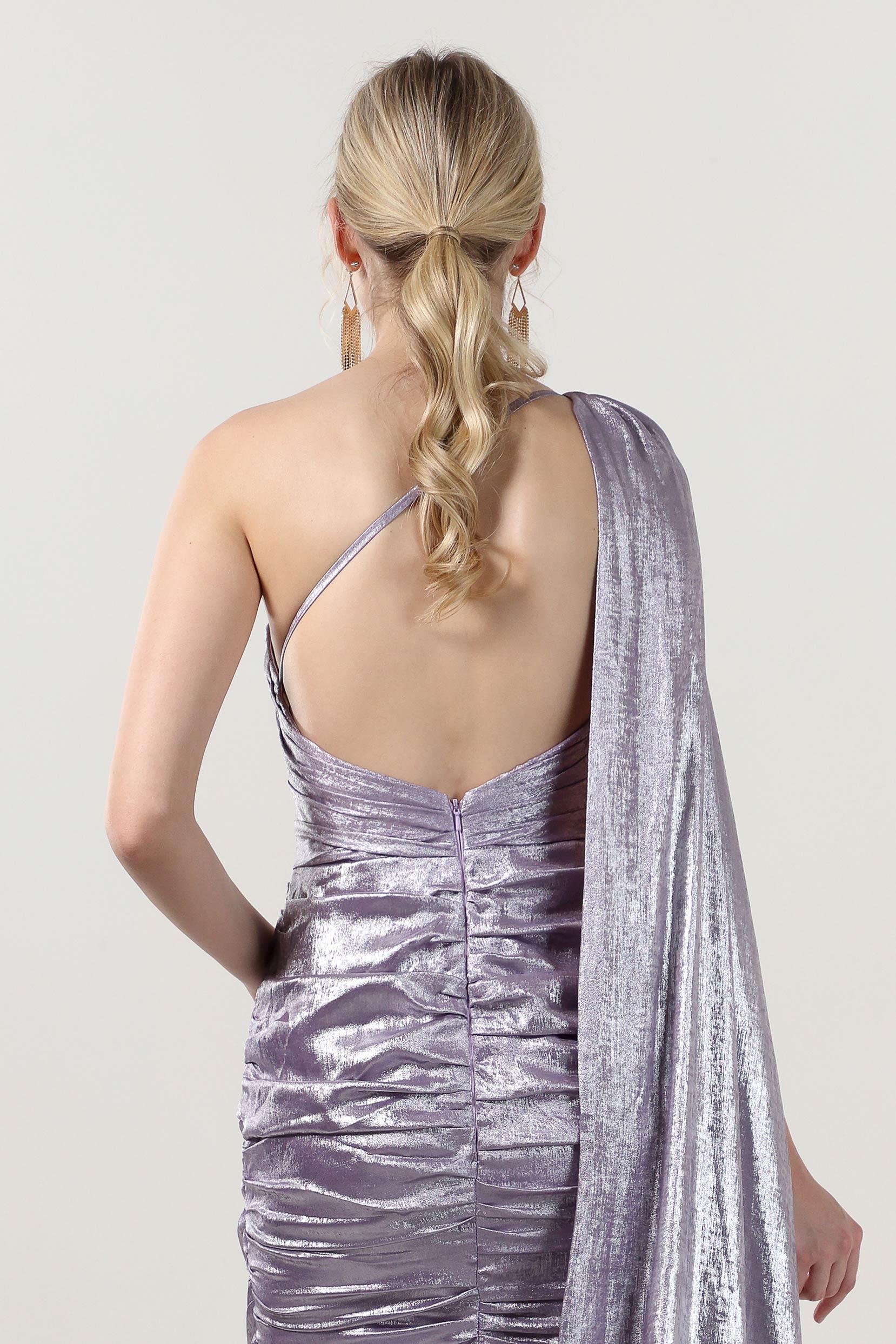 Trumpet-Mermaid Maxi Metallic Formal Dress CS0647 - COCOMELODY
