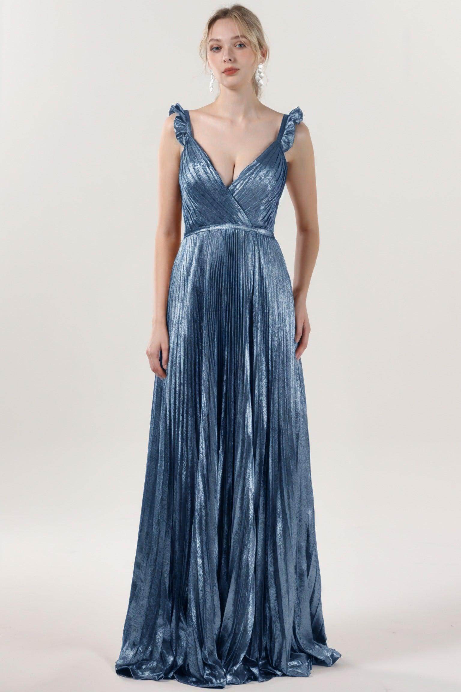 Cocomelody A-Line Maxi Metallic Formal Dress CS0655 COCOMELODY Cocomelody A-Line Maxi Metallic Formal Dress CS0655 COCOMELODY