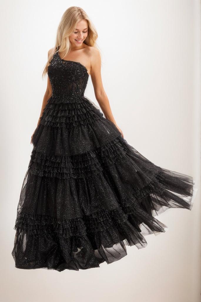 A Line Floor Length Tulle Prom Dresses CS0936 - COCOMELODY