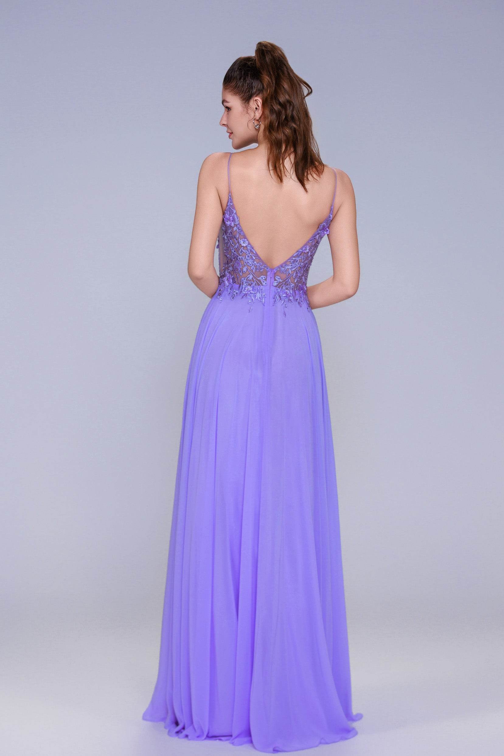 A-Line Maxi Chiffon Prom Dress CS1043 A-Line Maxi Chiffon Prom Dress CS1043
