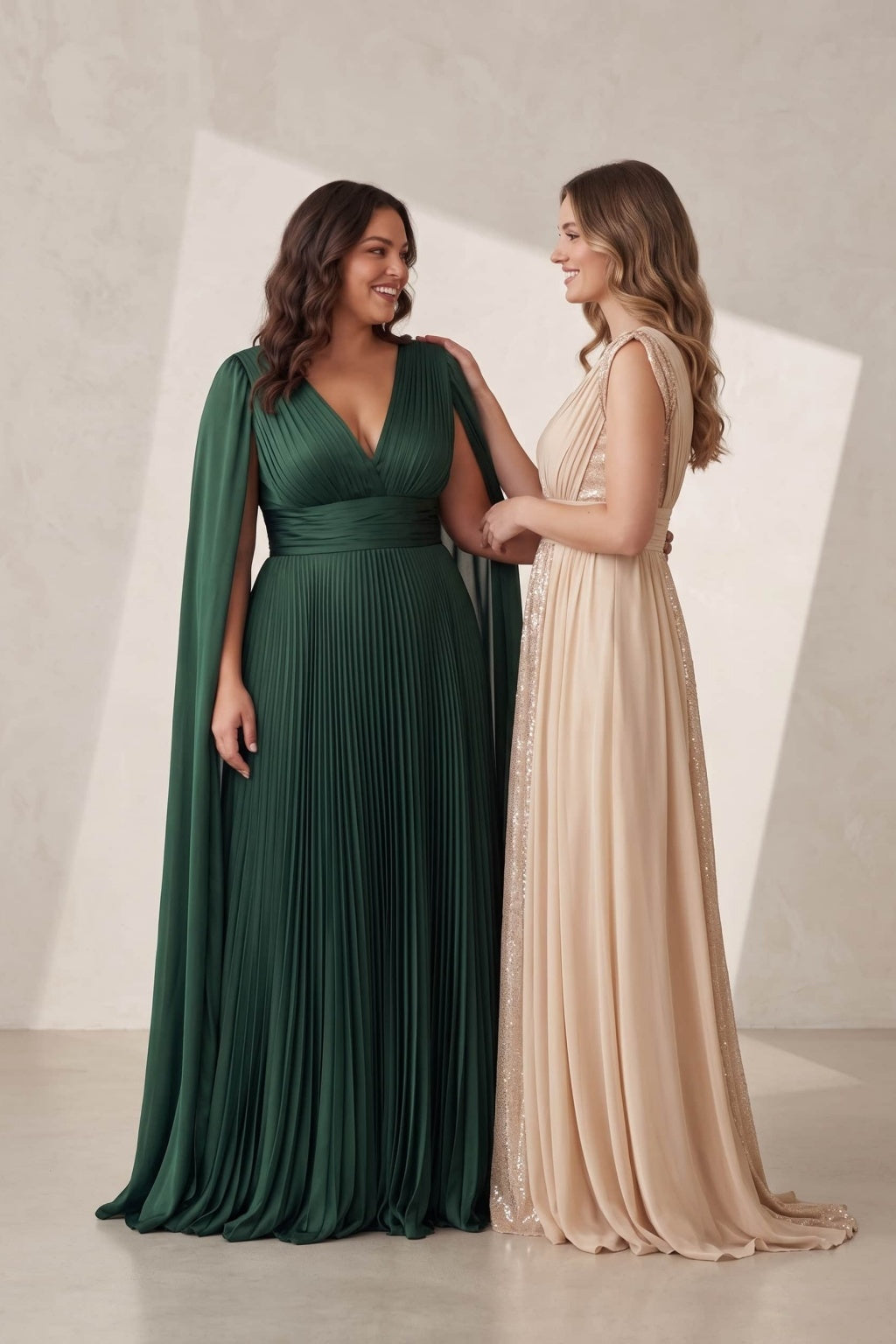 A-Line Floor Length Acetate Satin Special Occasion Dress CS1101