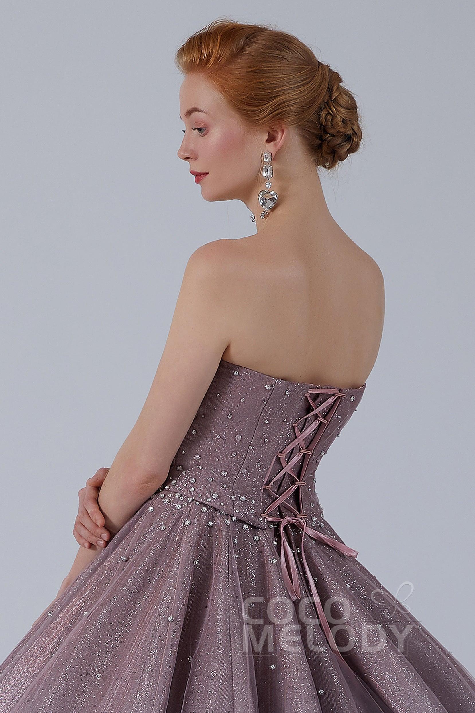 Ball Gown Floor Length Compound Ombre Wedding Dress CW2141 - COCOMELODY