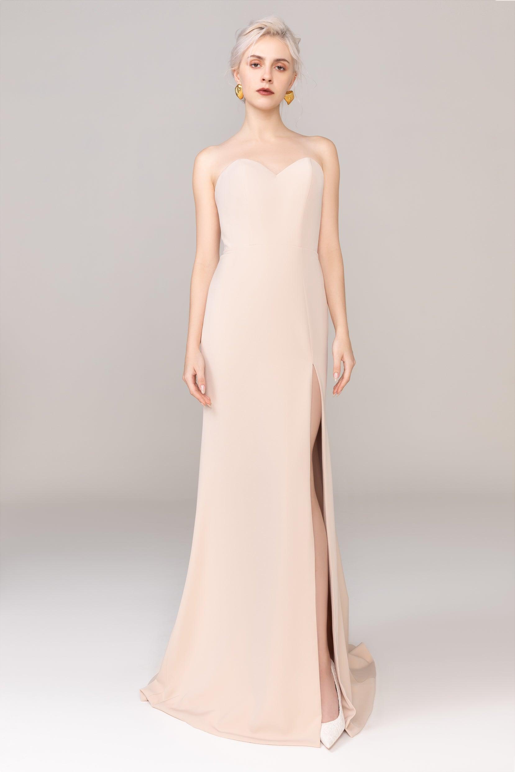 A-Line Court Train Tulle Lace Wedding Dress CW2484 - COCOMELODY