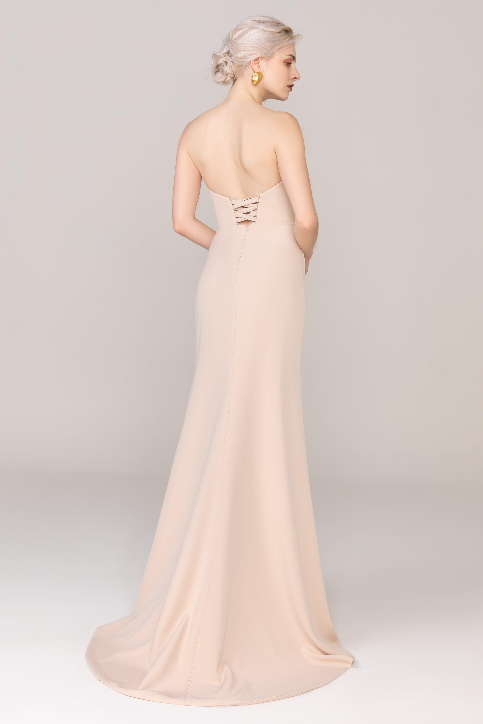 A-Line Court Train Tulle Lace Wedding Dress CW2484 - COCOMELODY