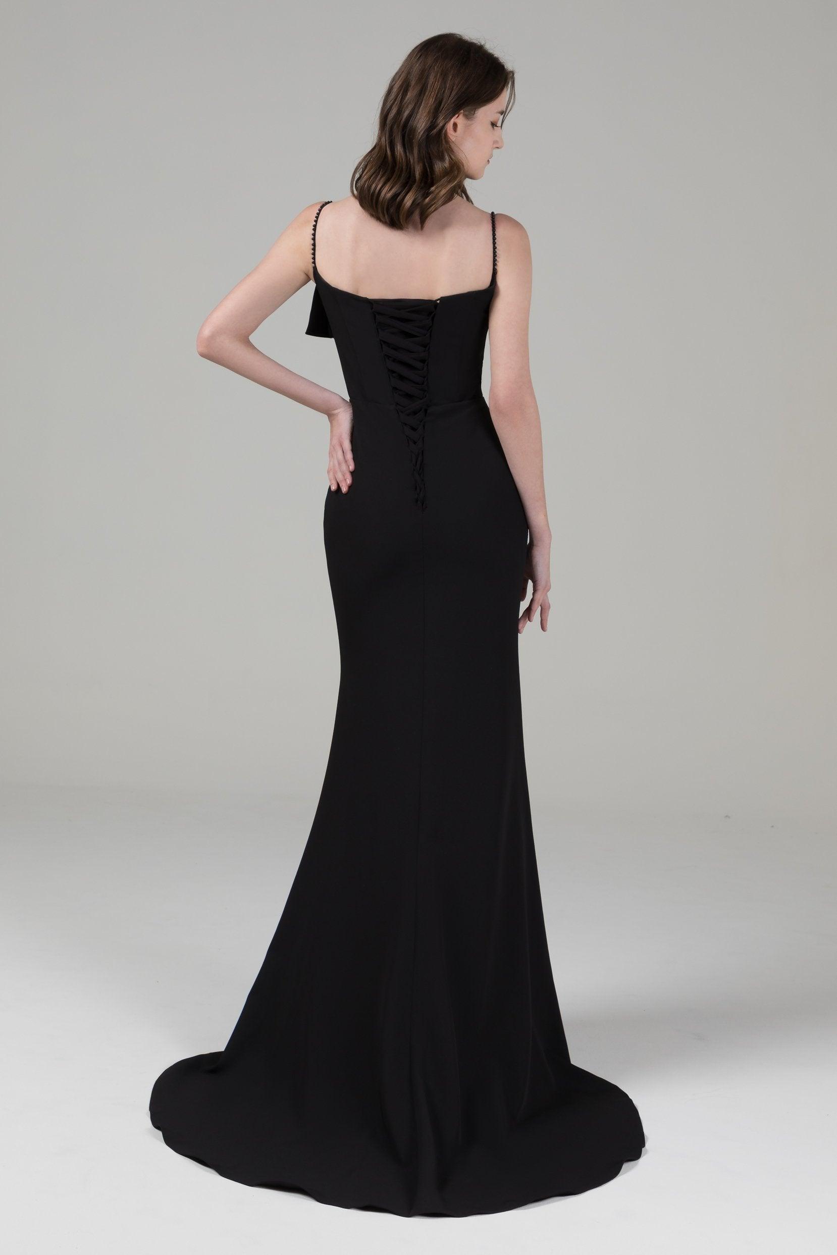 Mermaid Court Train Elastic Cloth Wedding Dress CW2646 - COCOMELODY