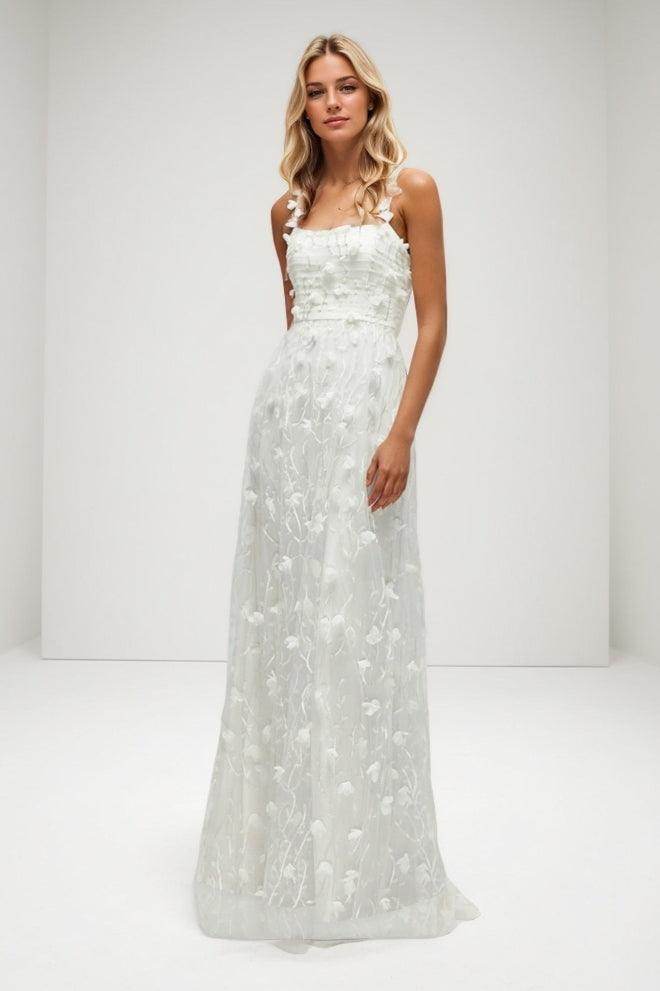 waikoloa beach resort golf dress code collared shirt Casual A-line Tulle Lace Top Spaghetti Strap Beach Wedding Dress