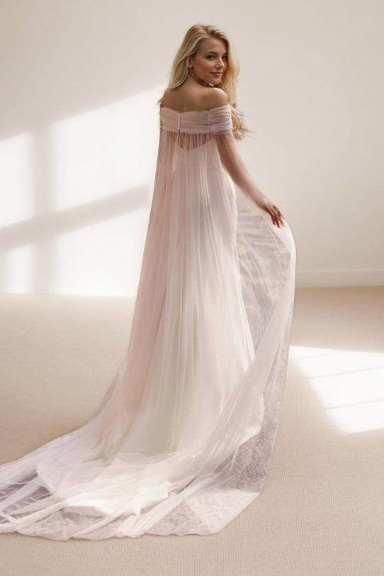 Graceful Aline Wedding Dresses For A Classic Celebration COCOMELODY CW3440, 25 Days / Ivory / US16-UK18-EUR46