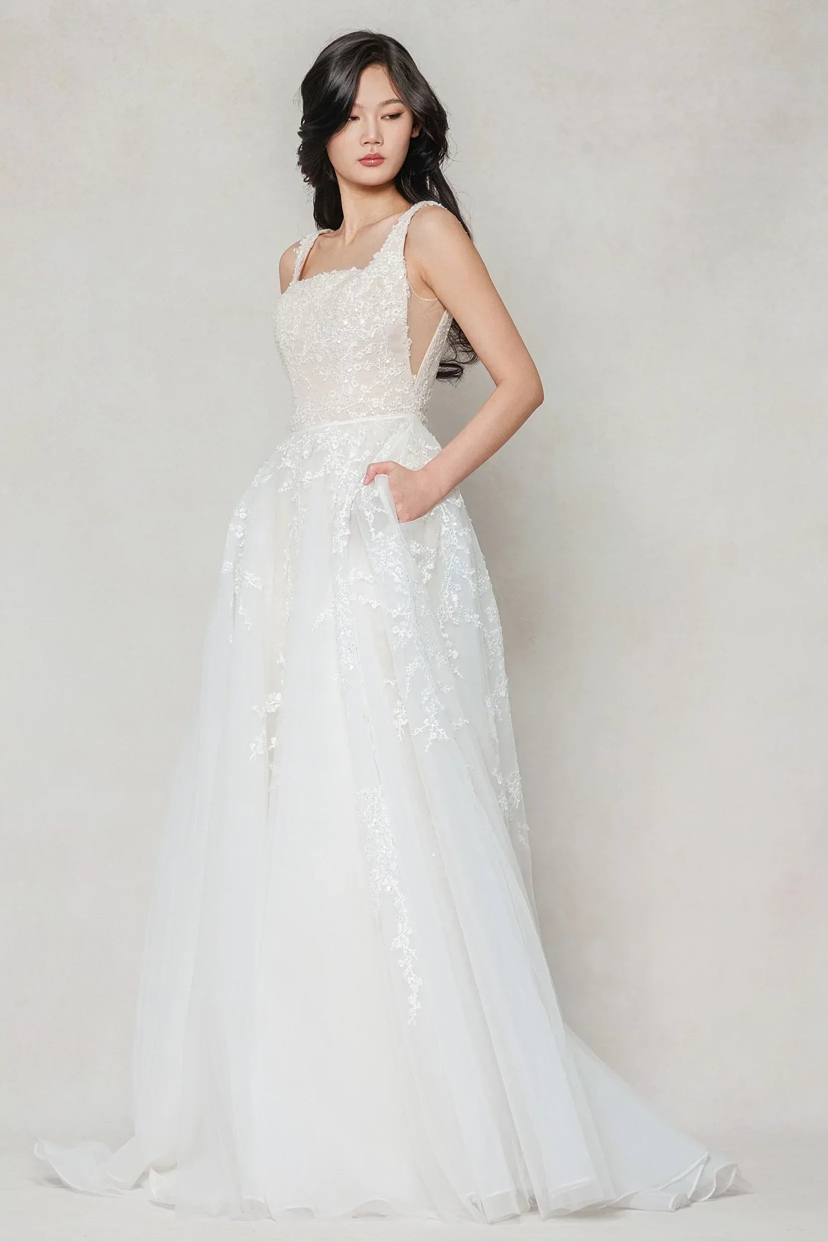Trumpet-Mermaid Strapless Court Train Lace Satin Wedding Dress COCOMELODY CW3280, 35 Days / Ivory / US8-UK10-EUR38 Trumpet-Mermaid Strapless Court Train Lace Satin Wedding Dress COCOMELODY CW3280, 35 Days / Ivory / US8-UK10-EUR38