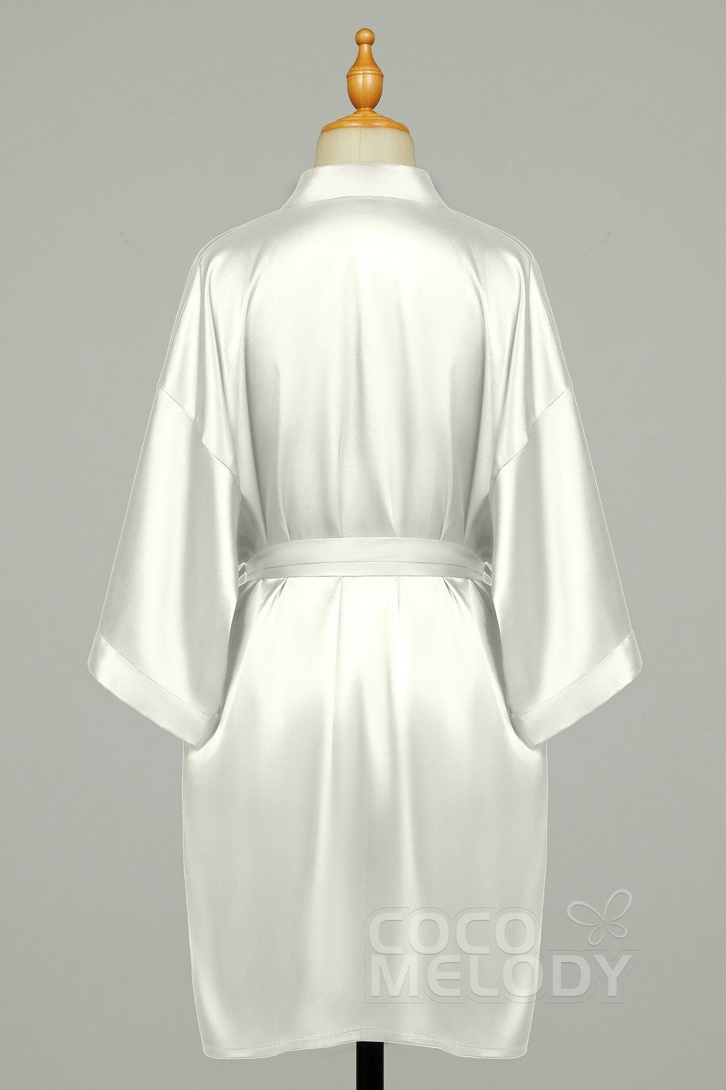 Short Silk-Like Robes CZ0204