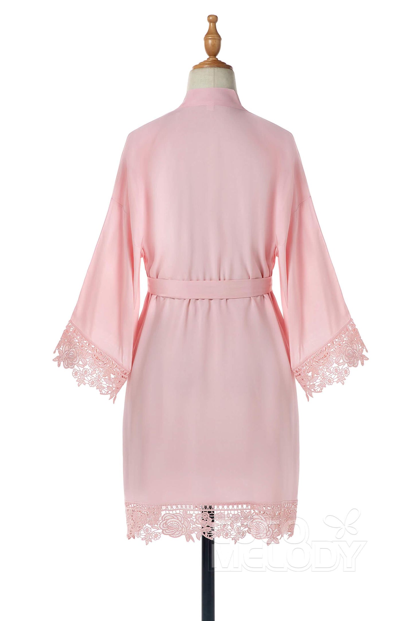 Short Cotton and Lace Robes CZ0212