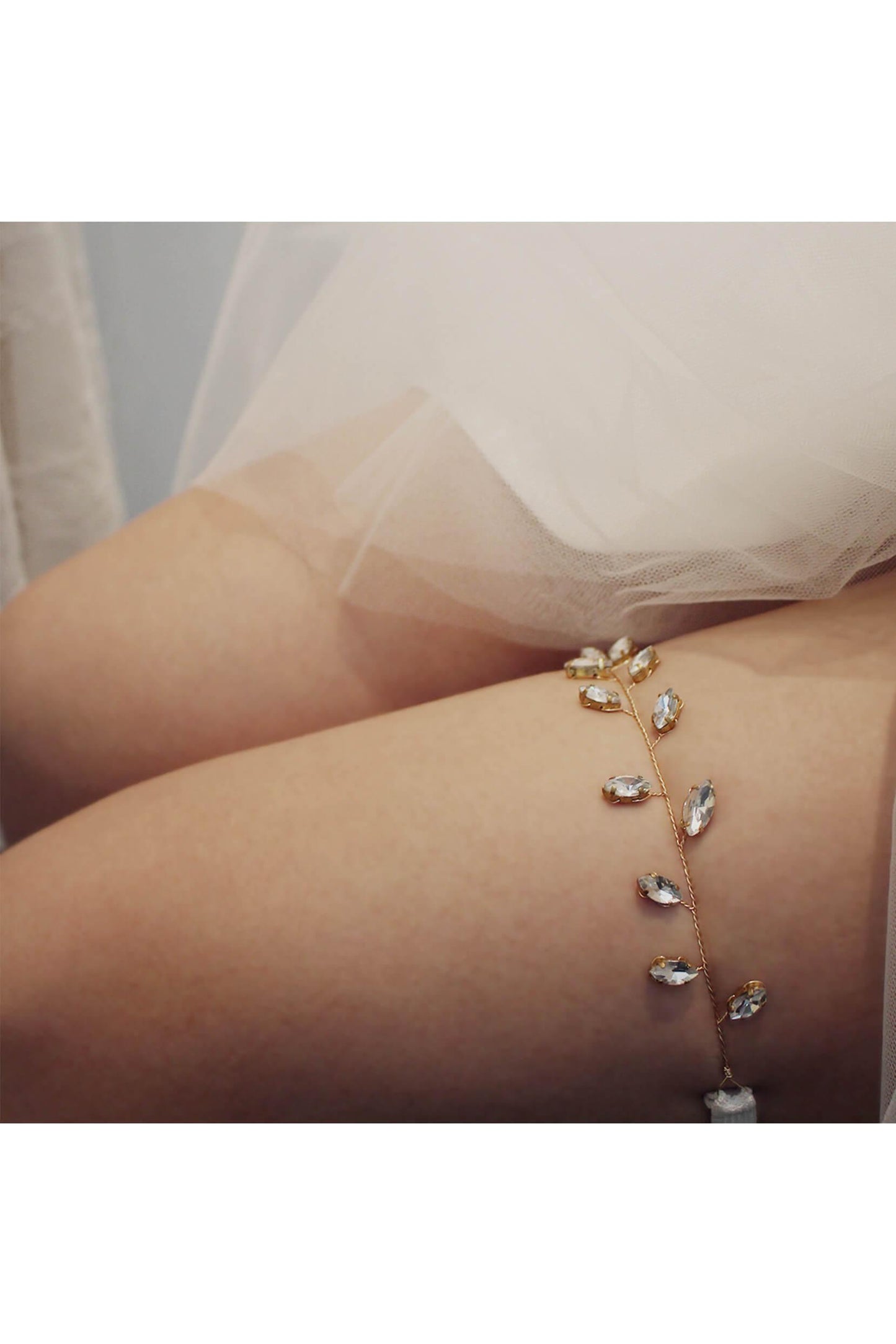 Diamond Wedding Garter CZ0327