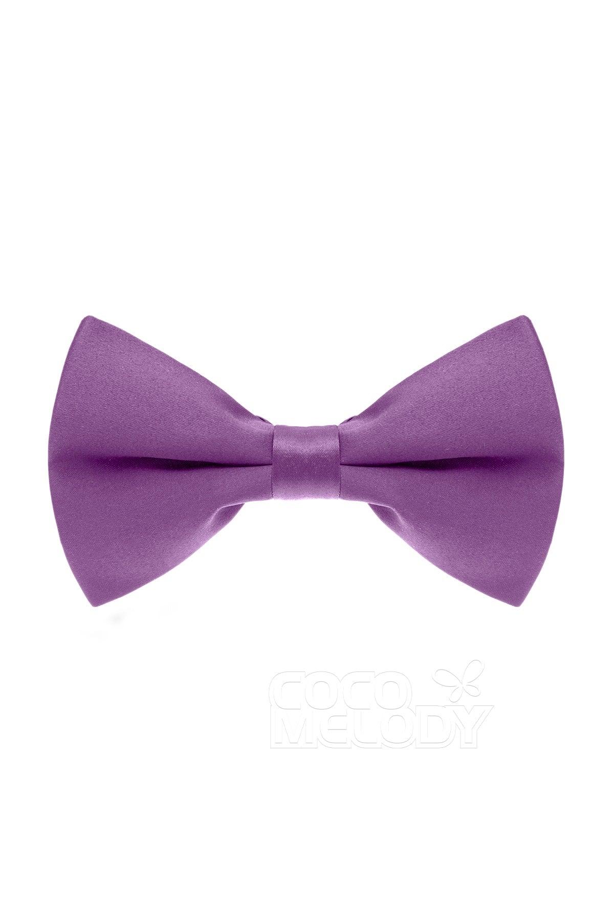 Men's Elastic Silk Like Satin Bow Ties CZ170016