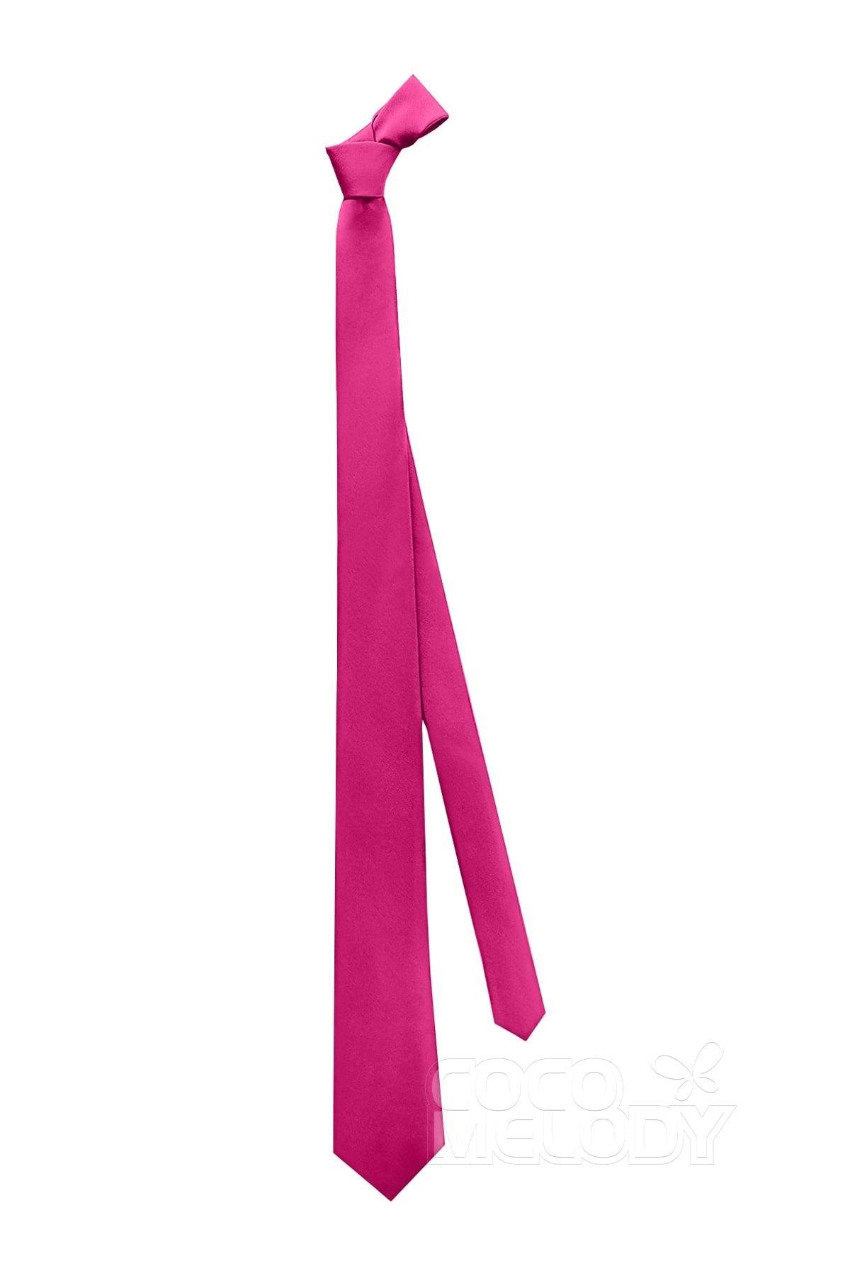 Men's Satin Necktie CZ180002 - COCOMELODY