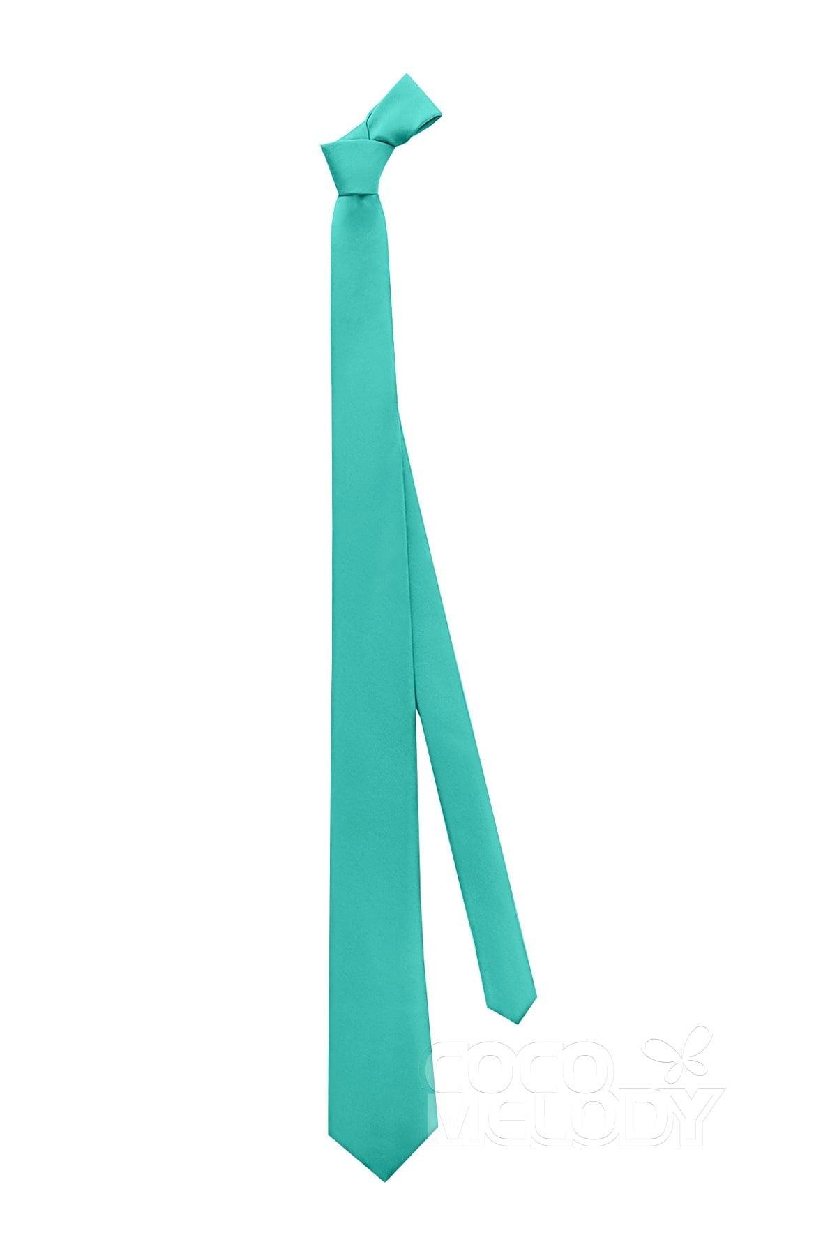 Men's Satin Necktie CZ180002 - COCOMELODY