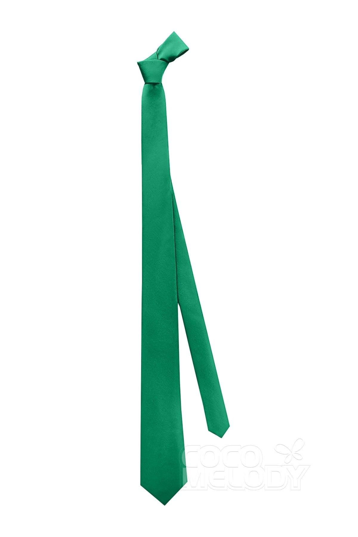 Men's Satin Necktie CZ180002 - COCOMELODY